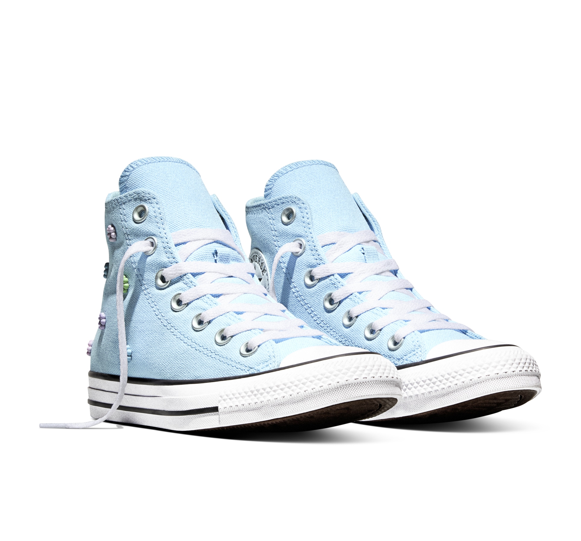 Converse Sneaker »CHUCK TAYLOR ALL STAR STUDDED FLORAL«  für Erwachsene, mit profiliertem Laufsohlenprofil, mit Schnürung