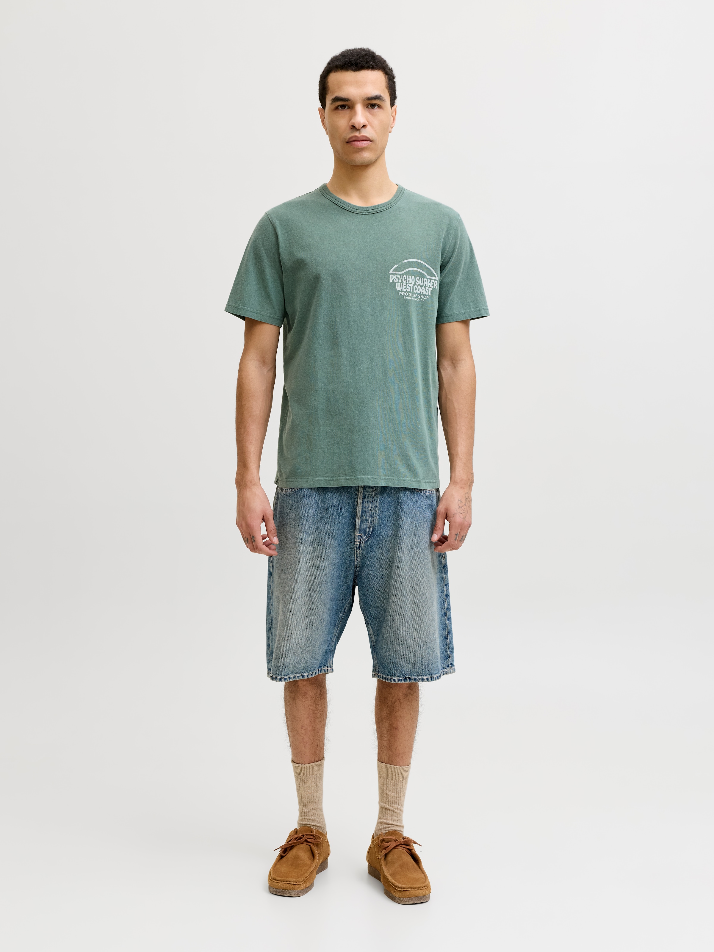 Jack & Jones T-Shirt »JPRBLUMAXWELL SS TEE« mit Print