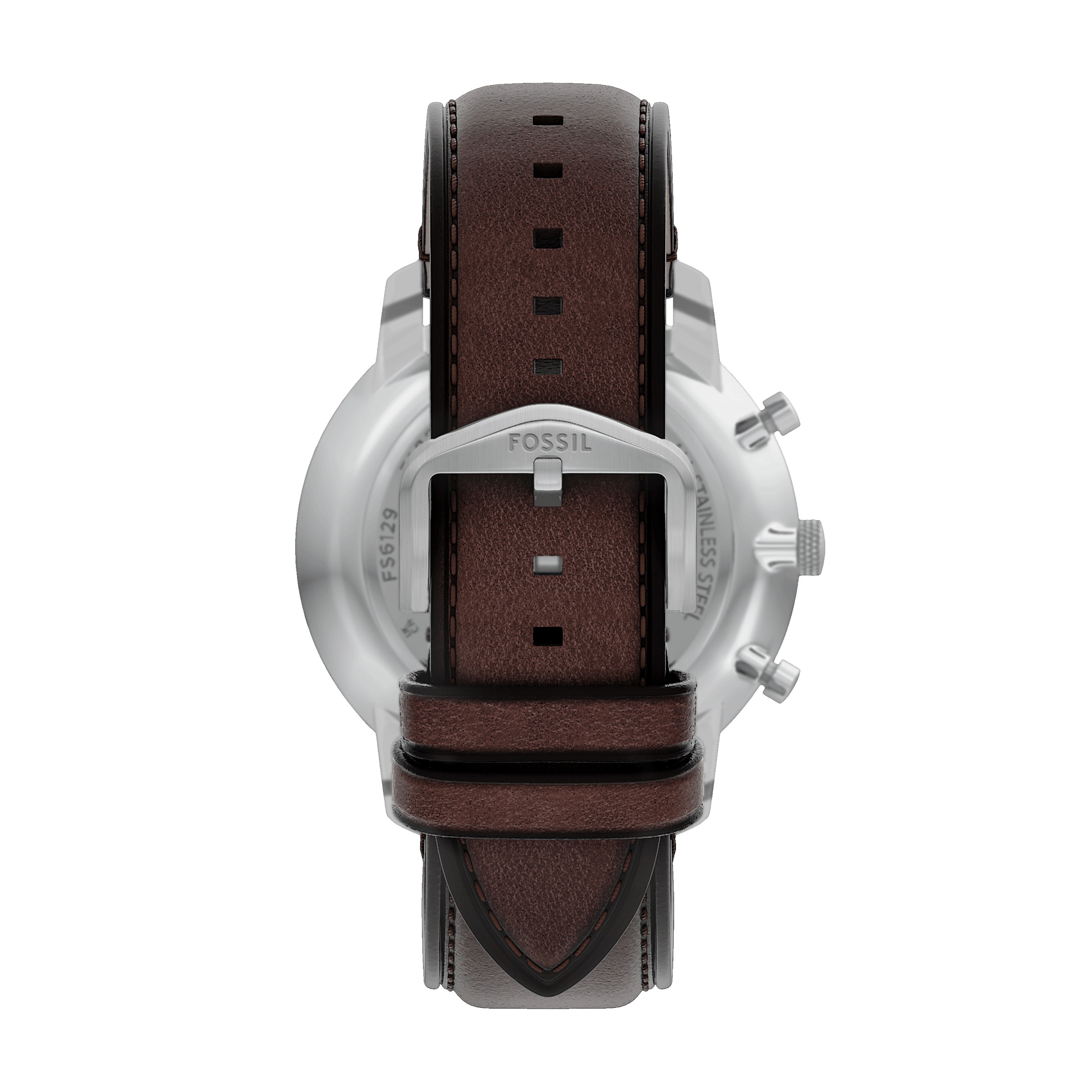 Fossil Chronograph »NEUTRA«, Quarzuhr, Armbanduhr, Herrenuhr, Lederarmband, analog, Tag