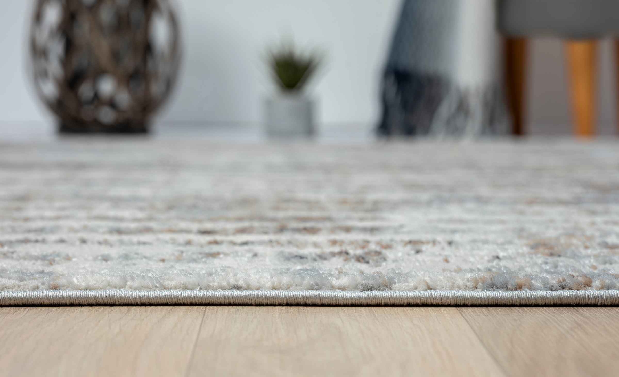 OTTO home Teppich »Liorra« rechteckig 8 mm Höhe Kurzflor, modernes Design, pflegeleicht, Wohnzimmer