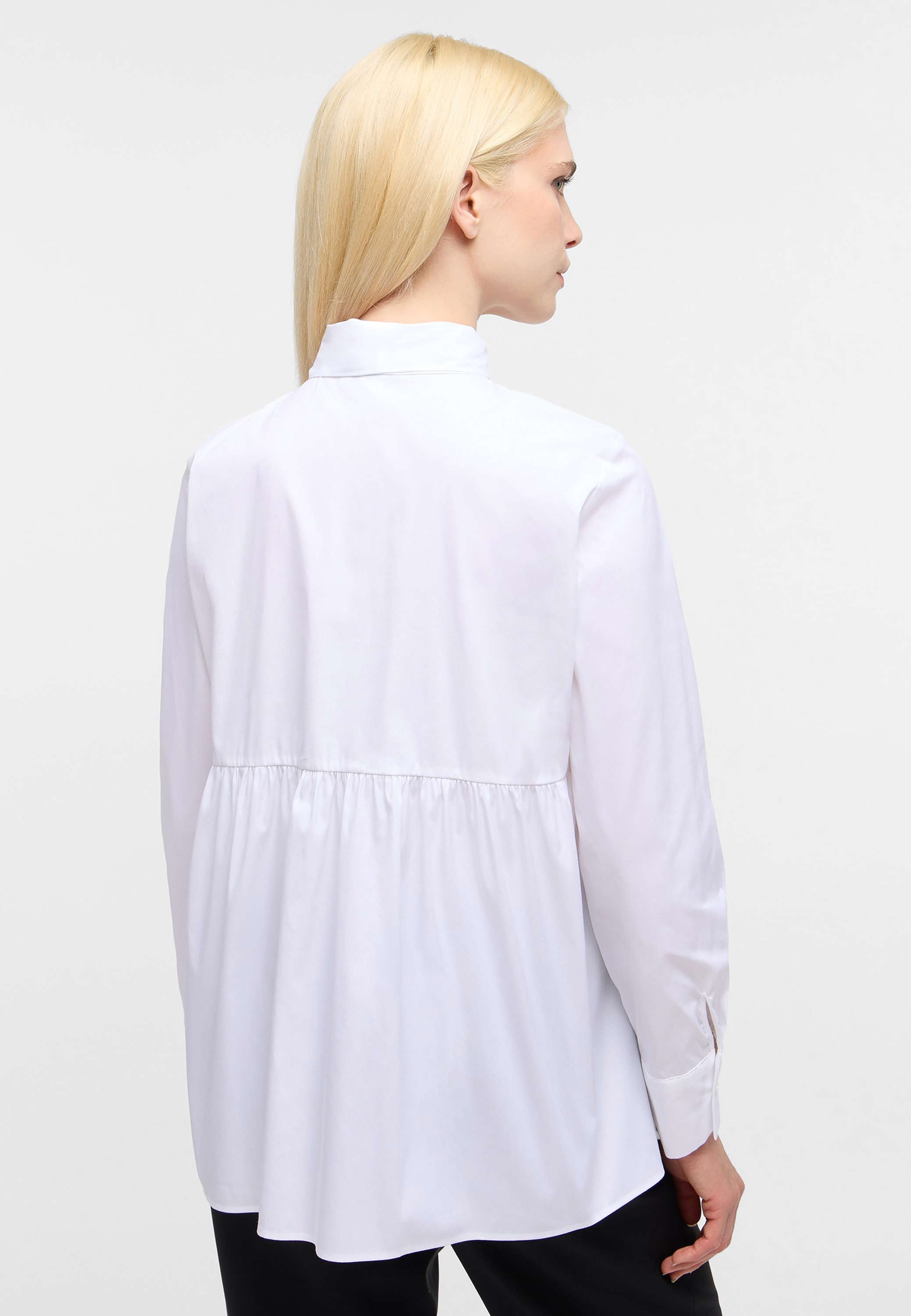 Eterna Longbluse »LOOSE FIT« EASY IRON (bügelleicht)