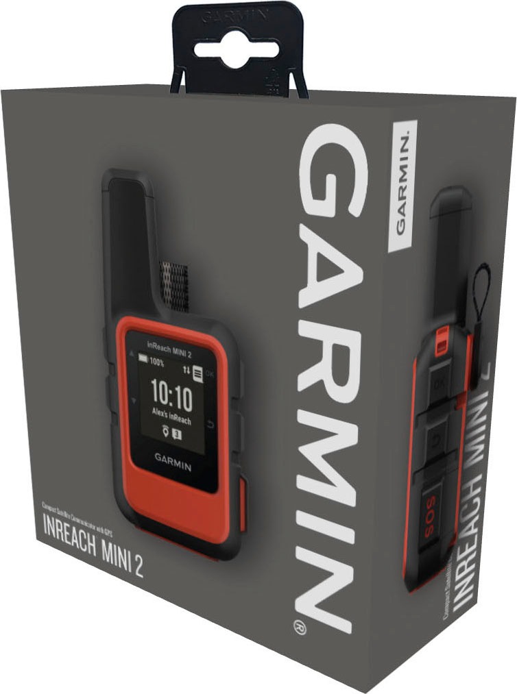 Garmin Outdoor-Navigationsgerät »Garmin inReach Mini 2 Black GPS EMEA«, TracBack-Routing-Funktion, Punkt-zu-Punkt-Navigation