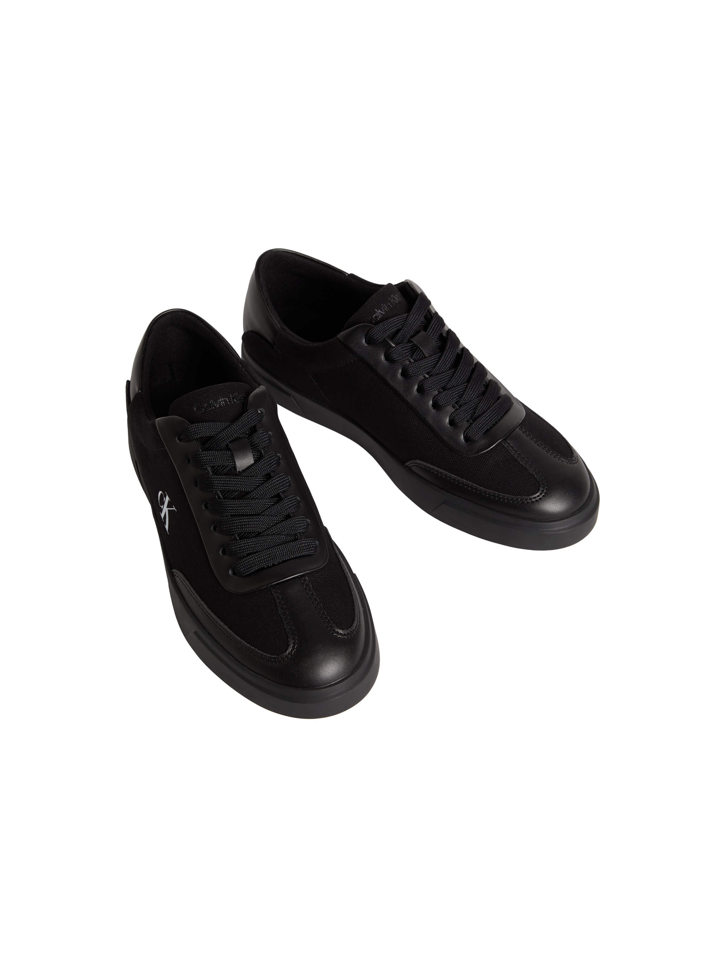Calvin Klein Plateausneaker »LOW PRO CUPS WT CANV MG«  Schnürschuh, Halbschuh, Freizeitsneaker mit seitlichem CK-Logo