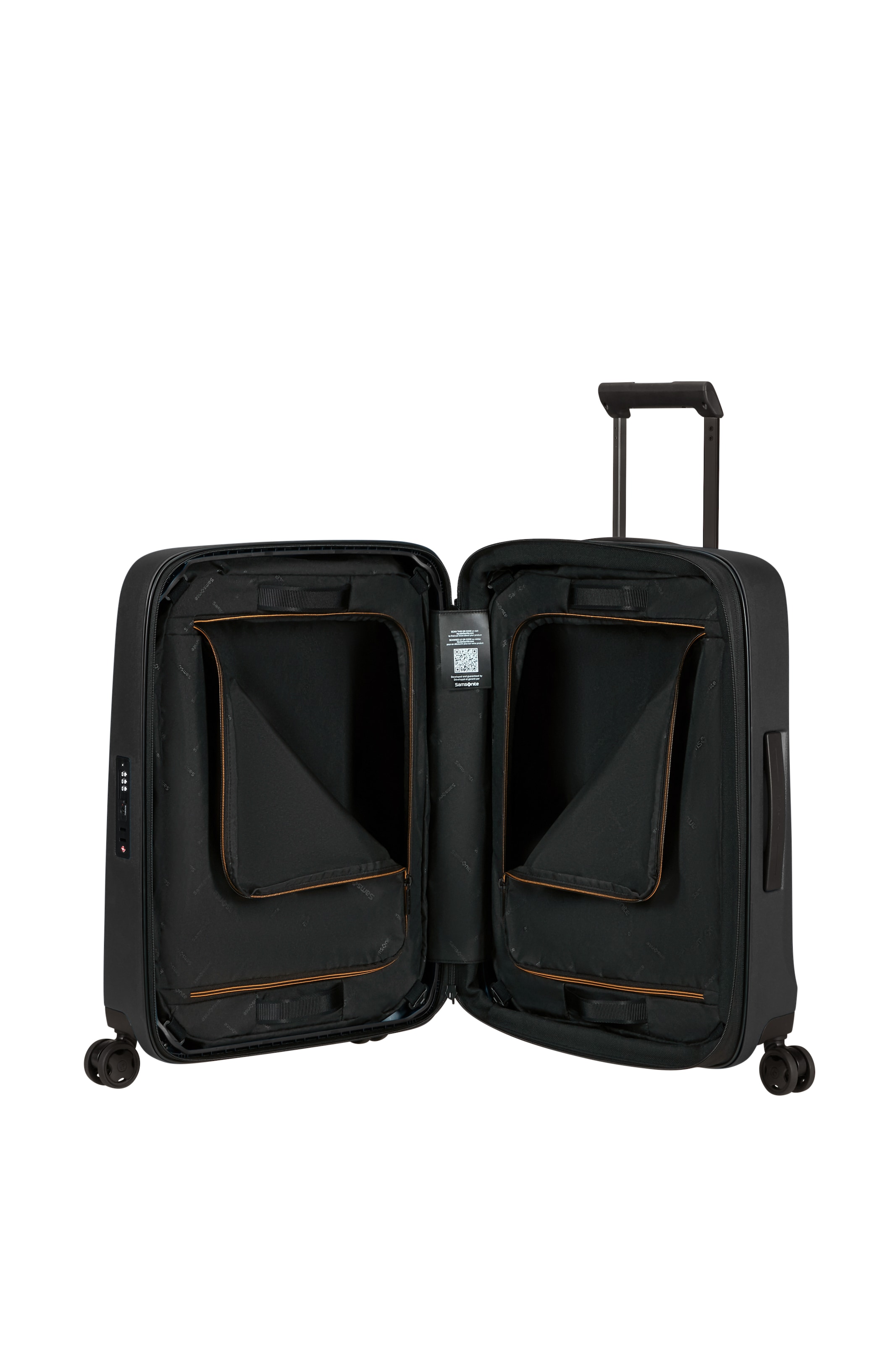 Samsonite Hartschalen-Trolley »ESSENS ZIP« 50 l 4 Rollen aus Polypropylen, mit Volumenerweiterung