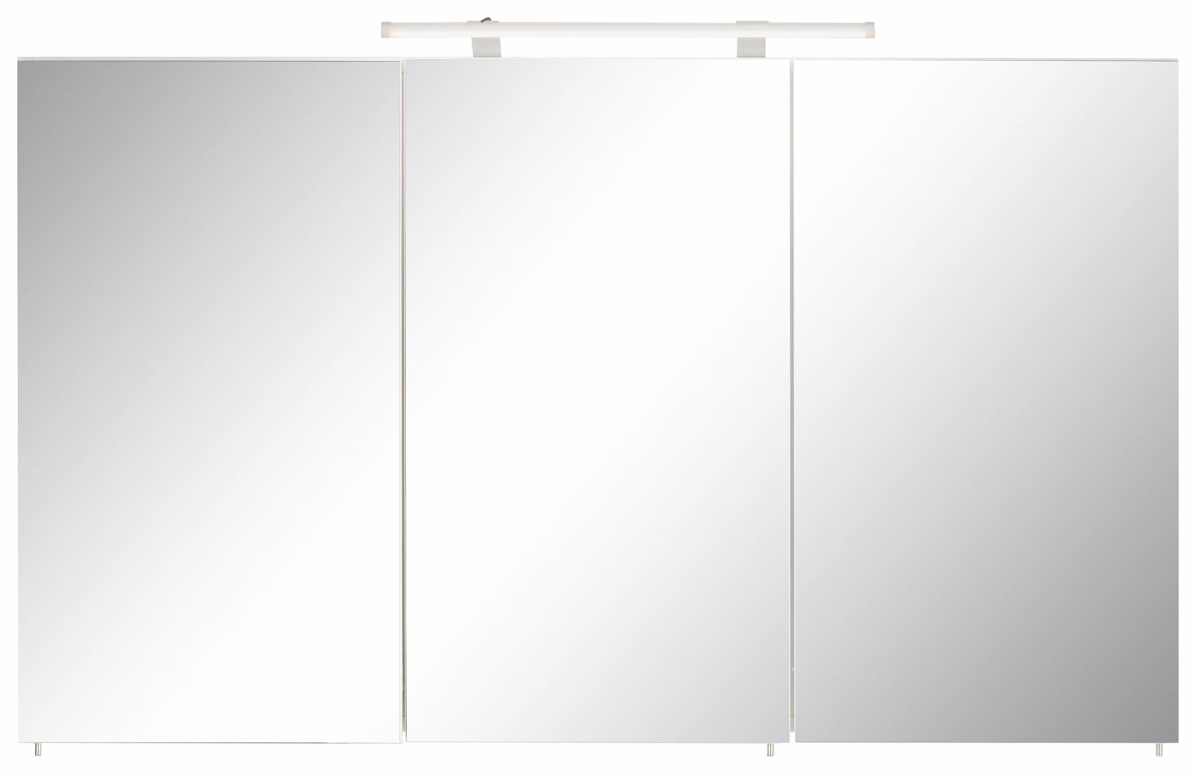 Schildmeyer Spiegelschrank »SPS 700.1 Spot«, Breite 70 cm, 3-türig, 2 LED- Einbaustrahler, Schalter-/Steckdosenbox online bei OTTO