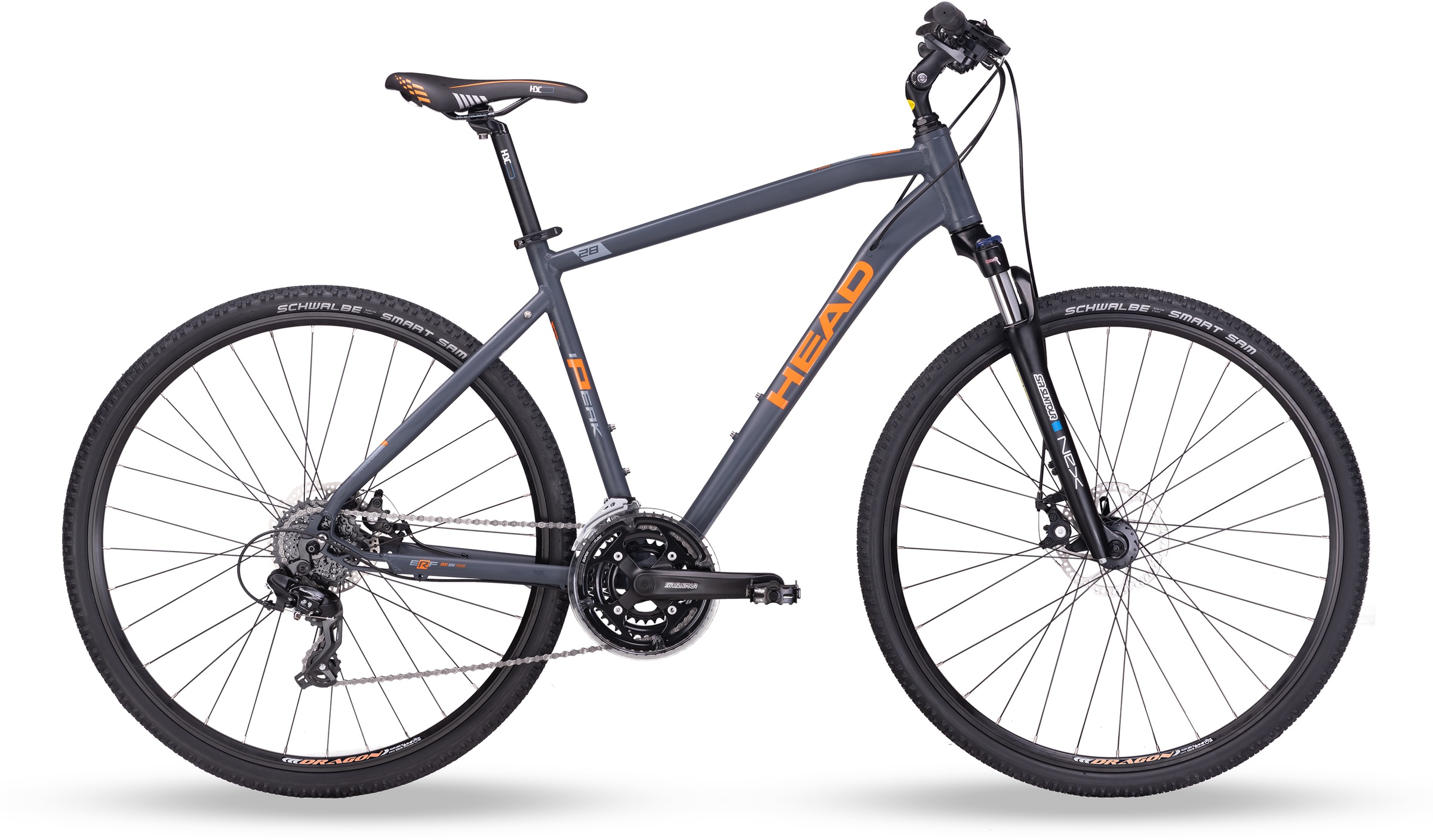 Head Crossrad »I-Peak I«, 24 Gang, Shimano, RDTX800 Schaltwerk, Kettenschaltung