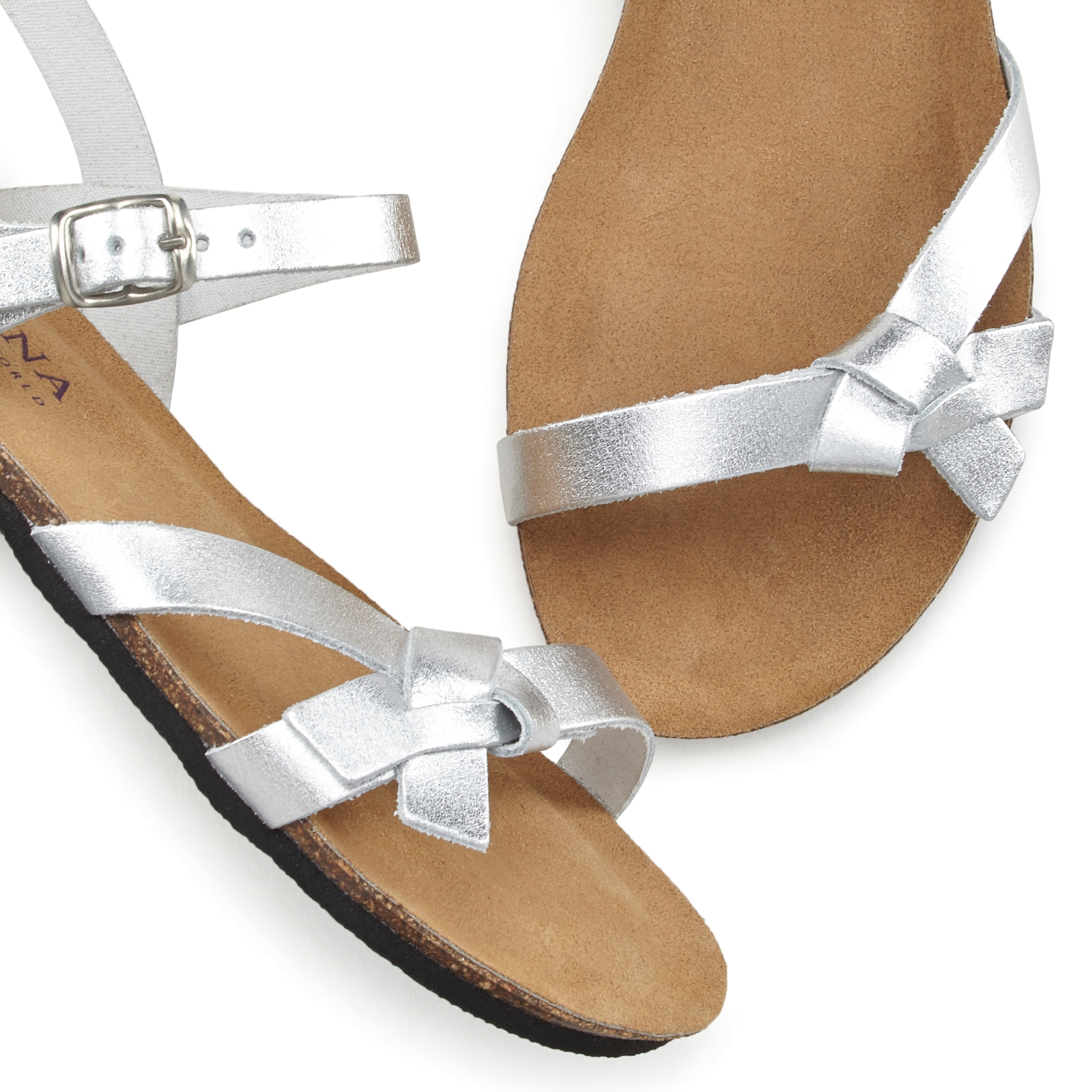 LASCANA Sandale »Sommerschuh«, Sandalette, Sommerschuh aus Leder