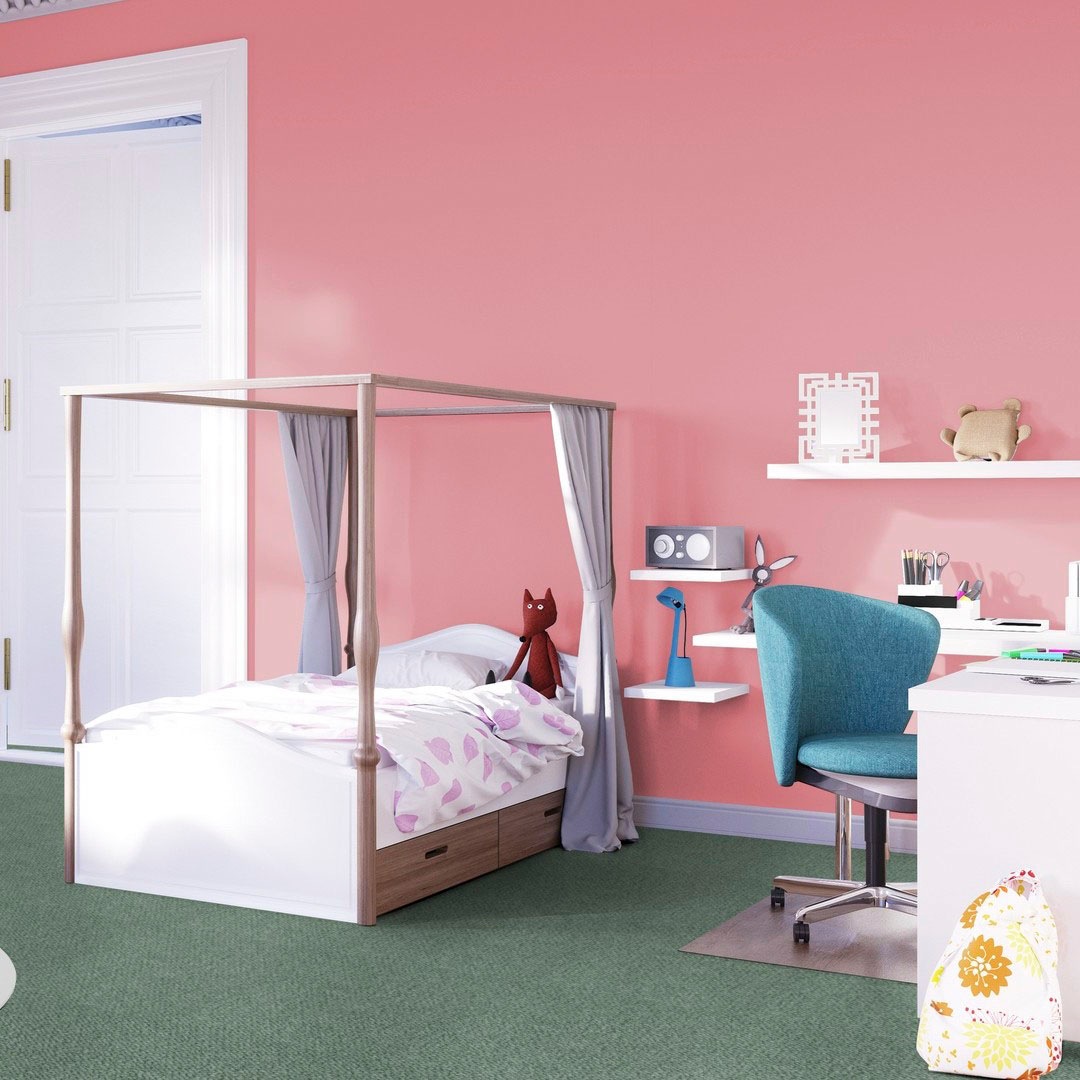 Vorwerk Teppichboden »Passion 1091 (Metro), Schlinge - Uni Farben, Made in Germany«, rechteckig, 6,3 mm Höhe, Wohnzimmer, Schlafzimmer, Kinderzimmer, Breite 400/500 cm