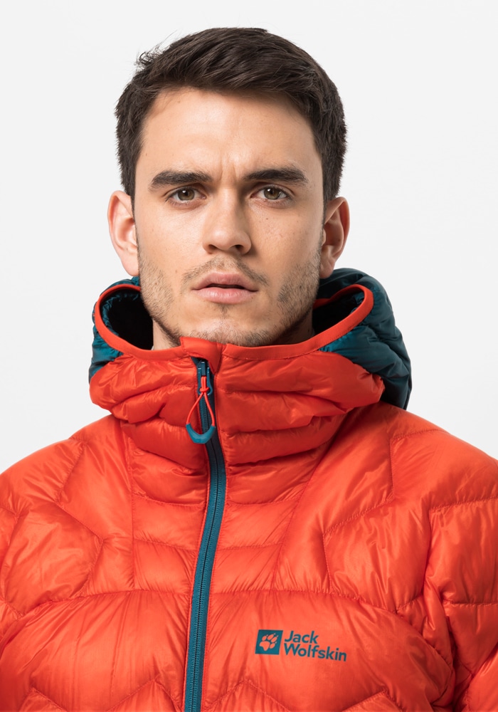 Jack Wolfskin Daunenjacke »ALPSPITZE DOWN HOODY M«, mit Kapuze