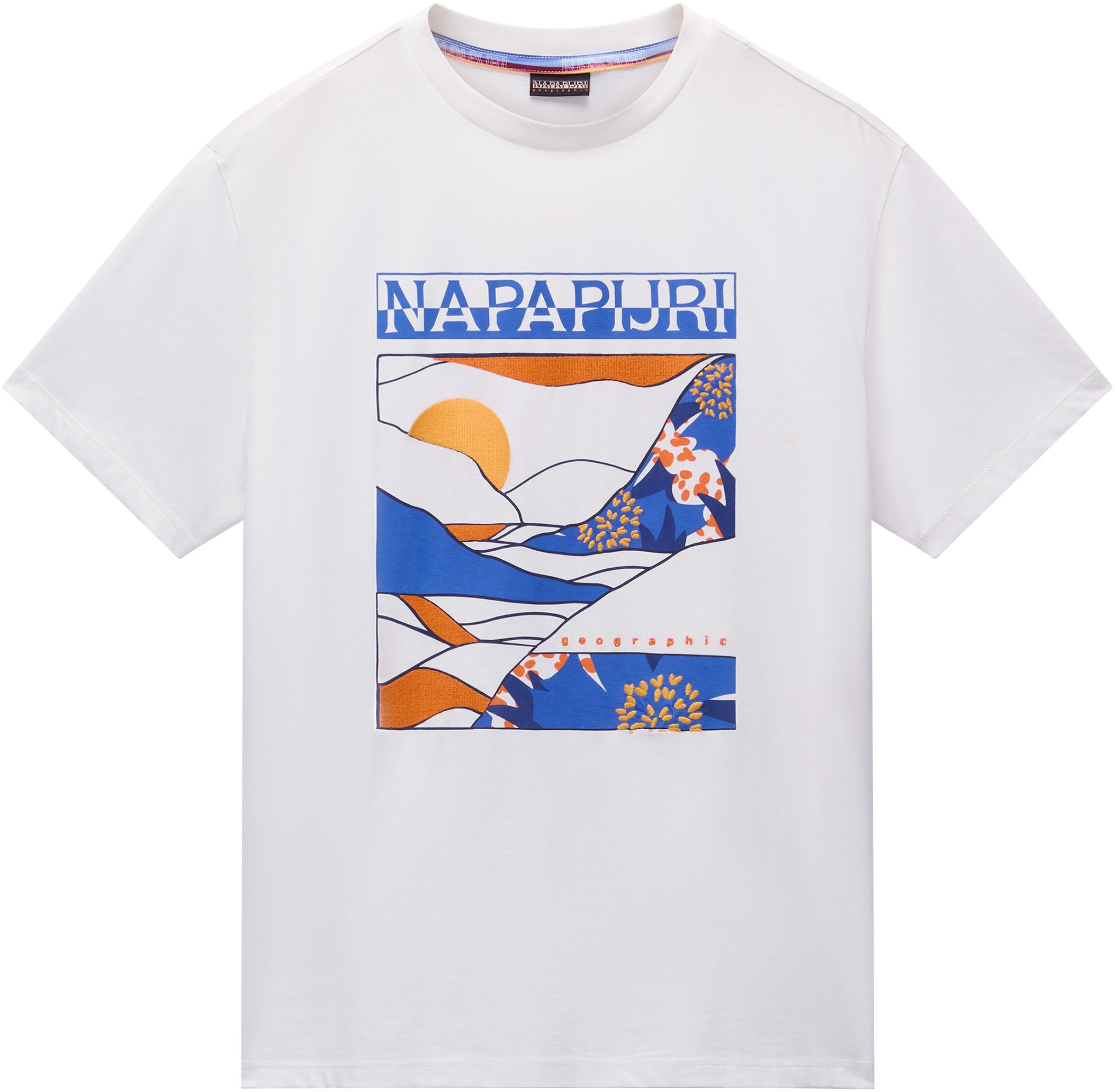 Napapijri Kurzarmshirt »S-VALDOR SS«, Mit Rundhalsausschnitt