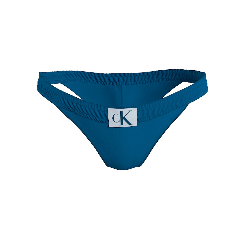 Calvin Klein Swimwear Bikini-Hose »BRAZILIAN«, mit elastischem Bund