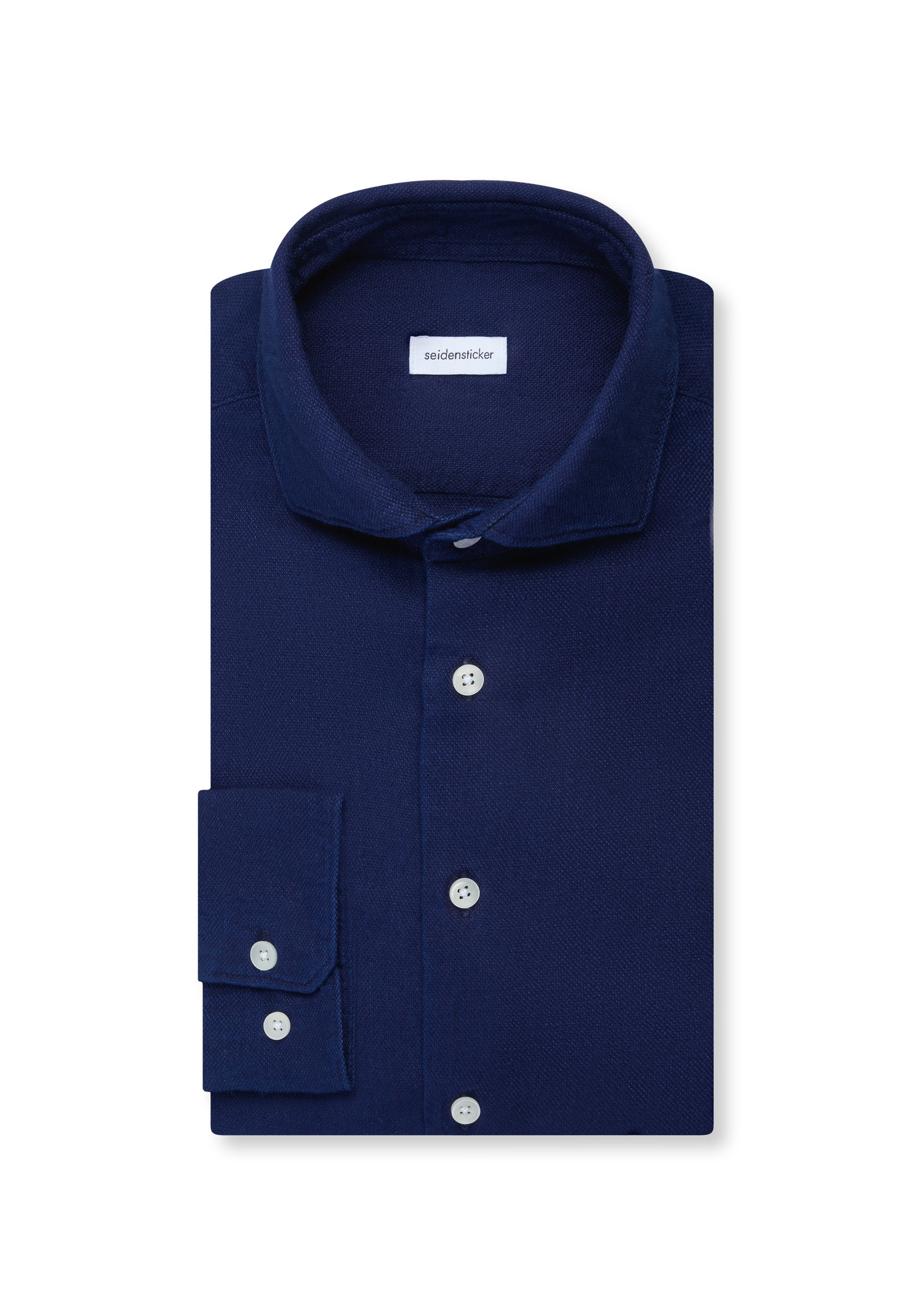 seidensticker Businesshemd Slim 1/1 Kentkragen Struktur