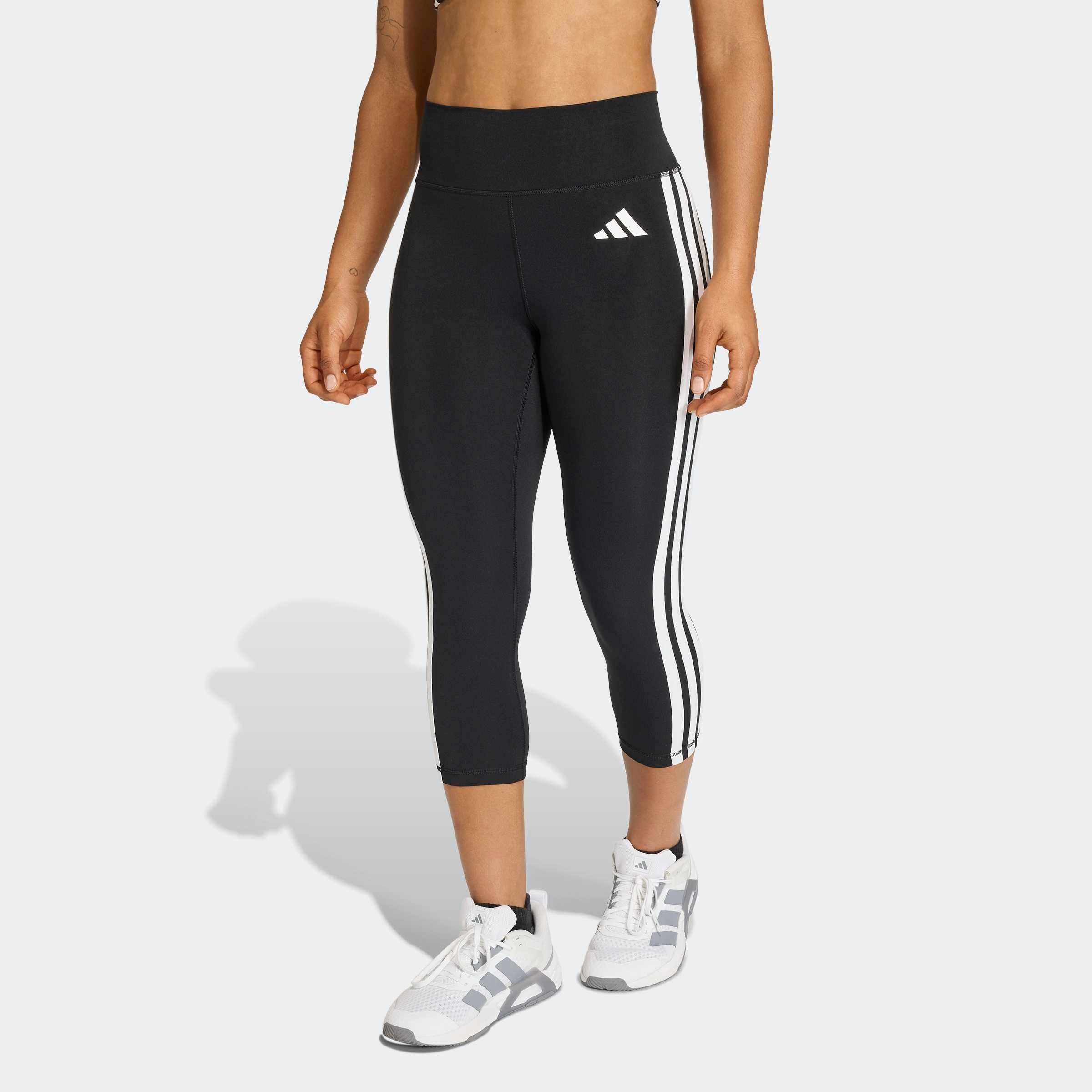 adidas Performance Trainingstights »OPTIME ESSENTIALS WORKOUT 3-STREIFEN 3/4 LEGGINGS«