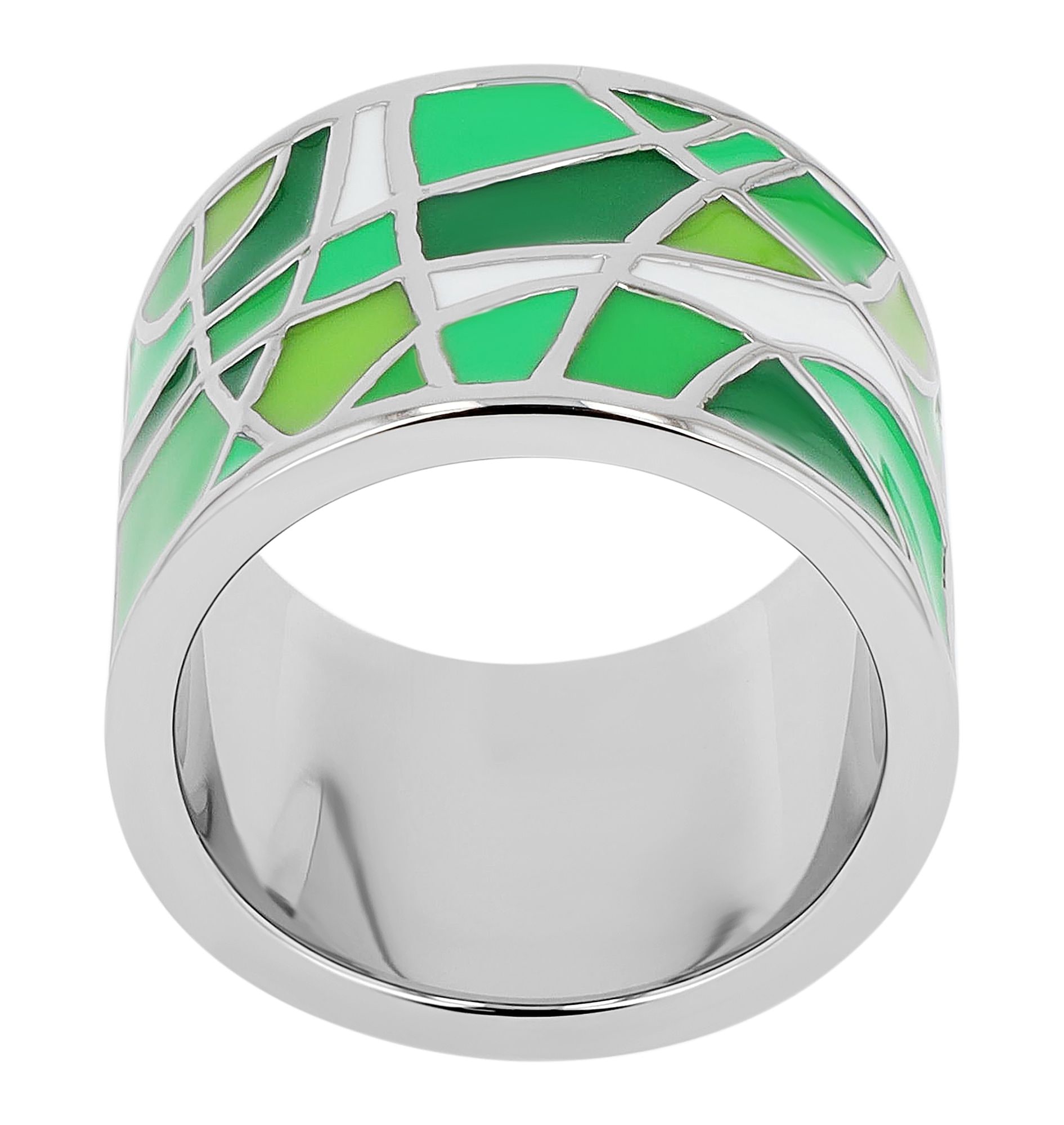 Adelia´s Fingerring »Damen Ring aus Edelstahl«