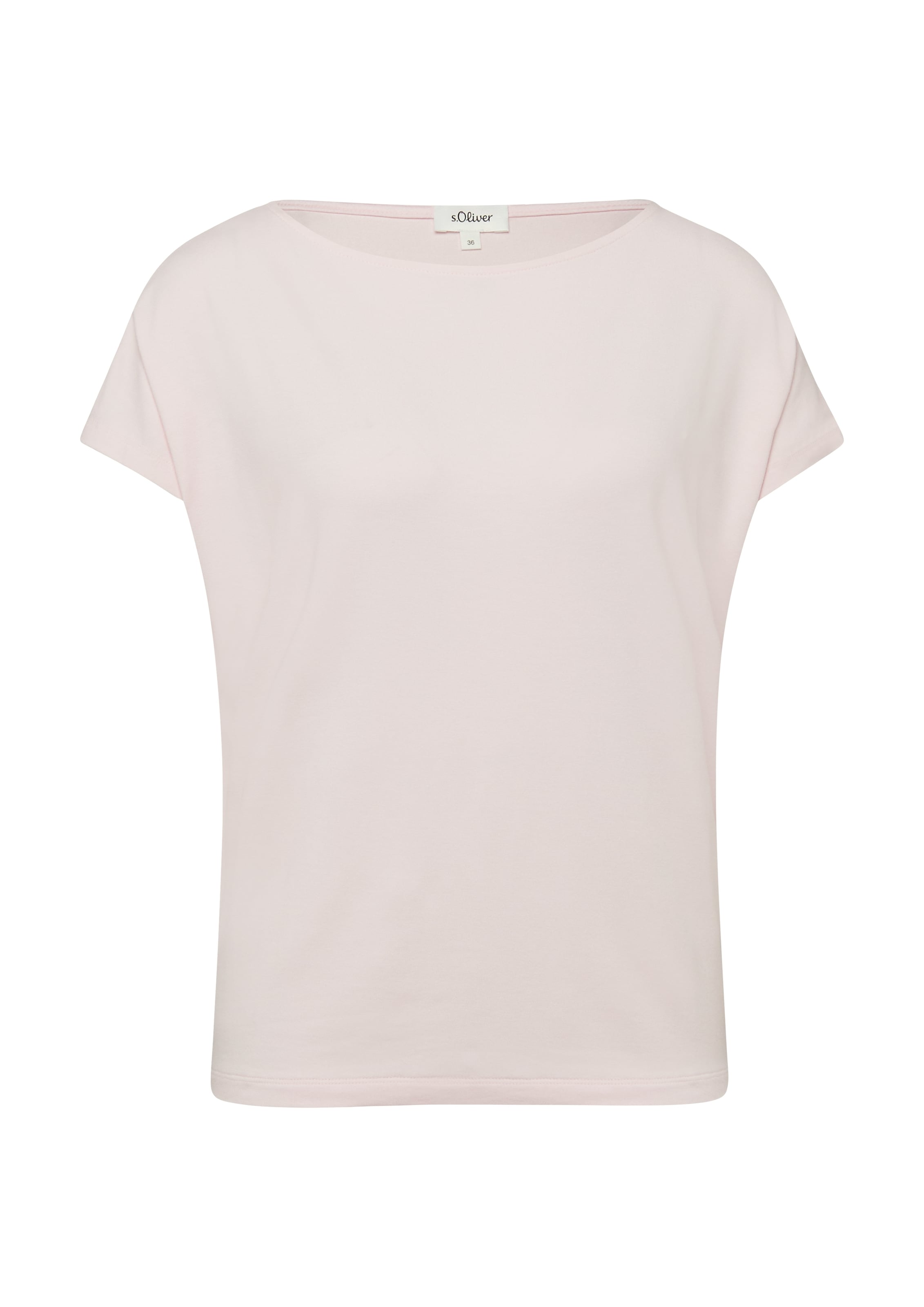 s.Oliver T-Shirt mit Markenlabel