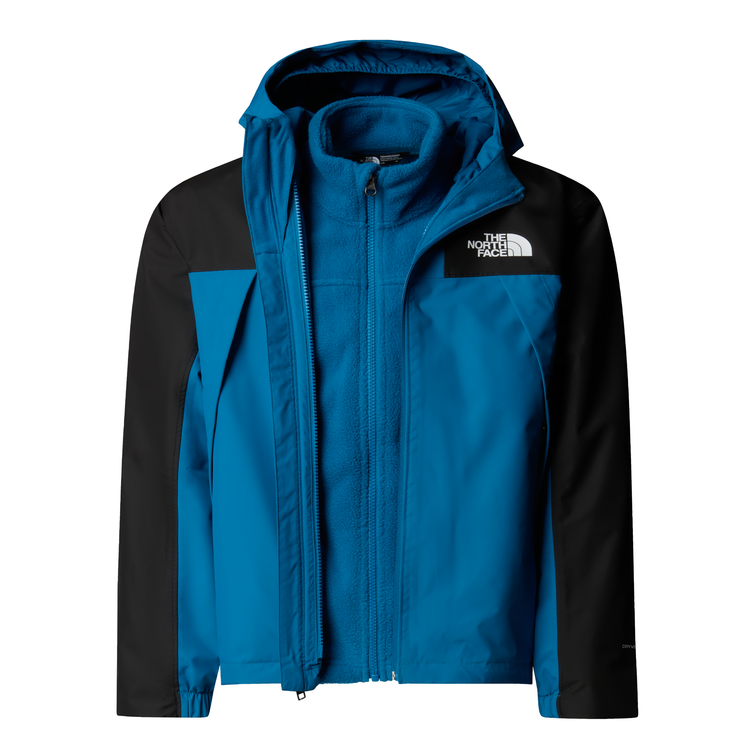 The North Face 3-in-1-Funktionsjacke »TEEN ANTORA TRICLIMATE« mitKapuze 3-in-1, wetterfest, Winterjacke