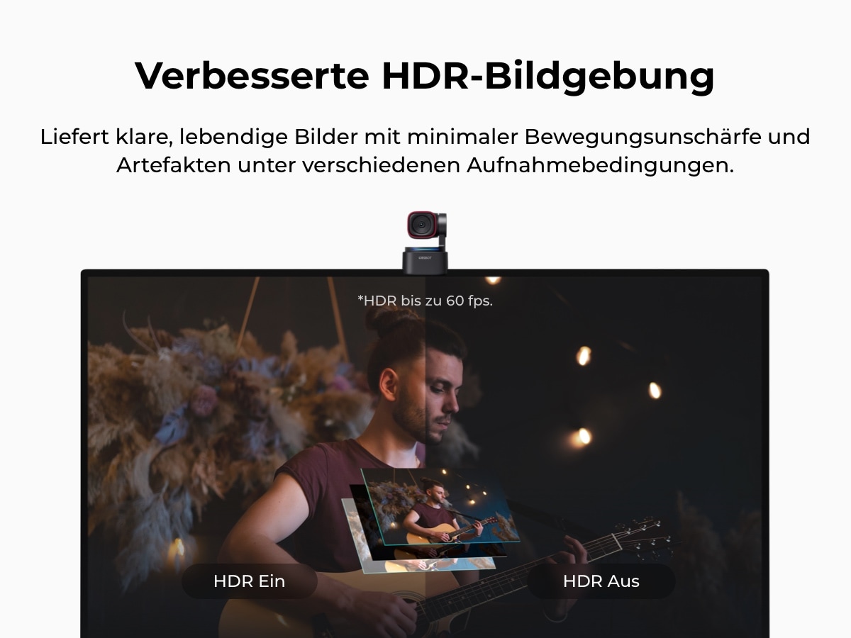 OBSBOT Webcam »TINY 3 Lite« 4K Ultra HD