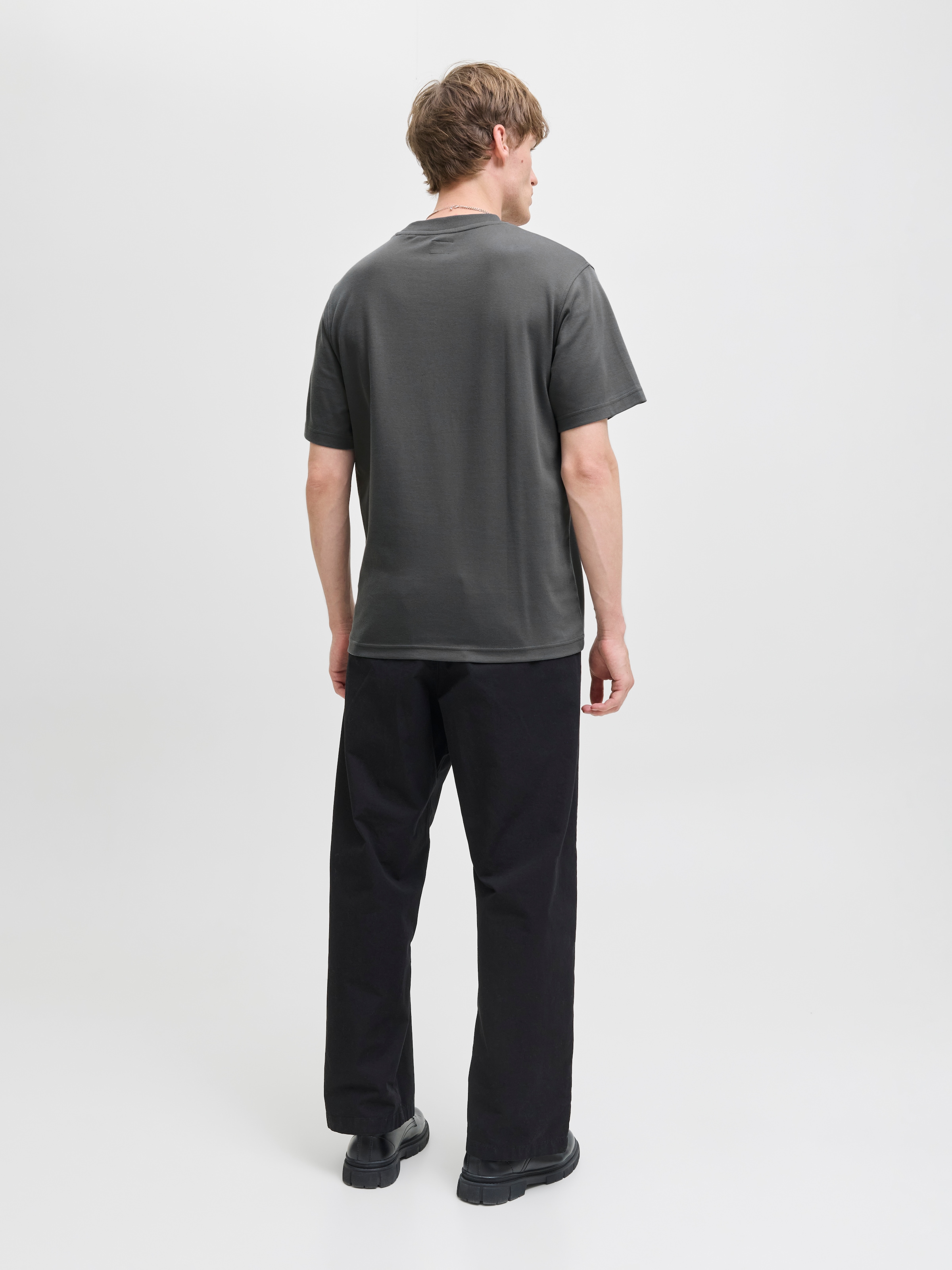 Jack & Jones Rundhalsshirt »JPRBLACHAD BRANDING SS CREW NECK TEE SN«