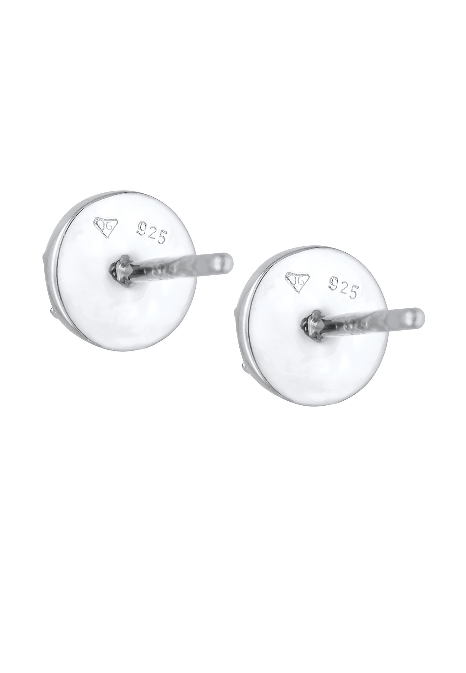 Elli Paar Ohrstecker »Ohrringe Rund Glamourös 925 Silber, mit Kristallen von Swarovski®«