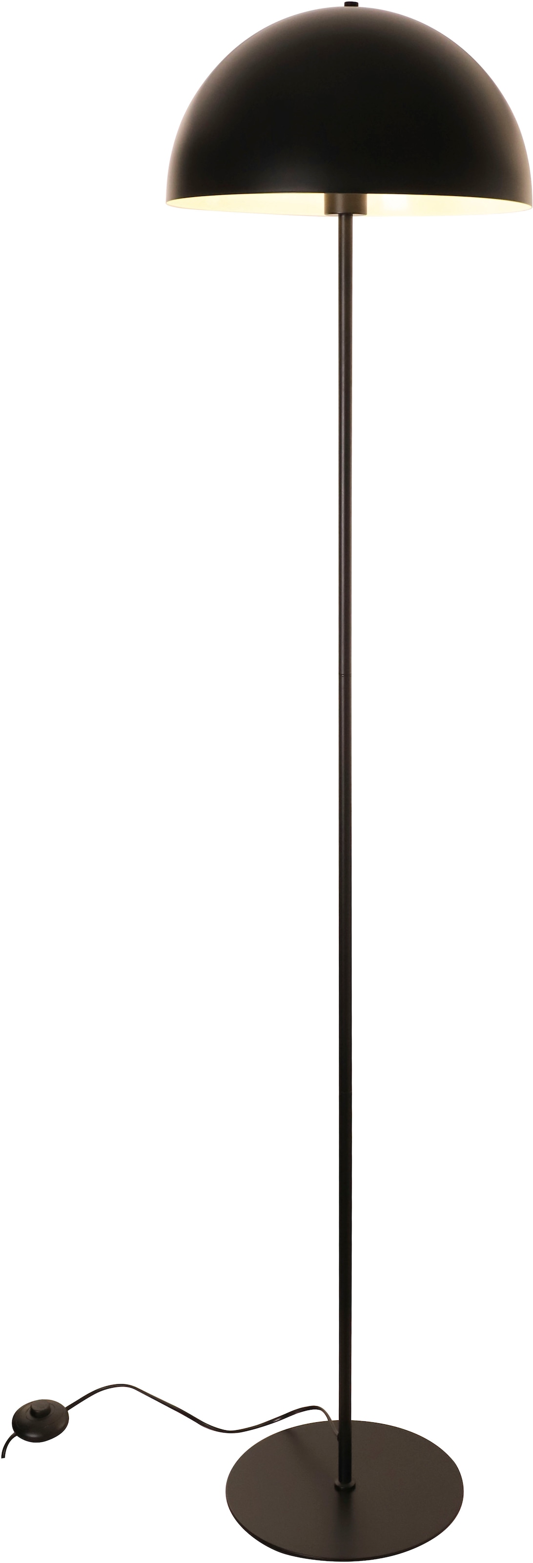 OTTO home Stehlampe »Eddaa - Pilzlampe« E27 1 Stk. Pilzleuchte, Höhe 165cm, Stehleuchte, Fußschalter, Pilzdesign
