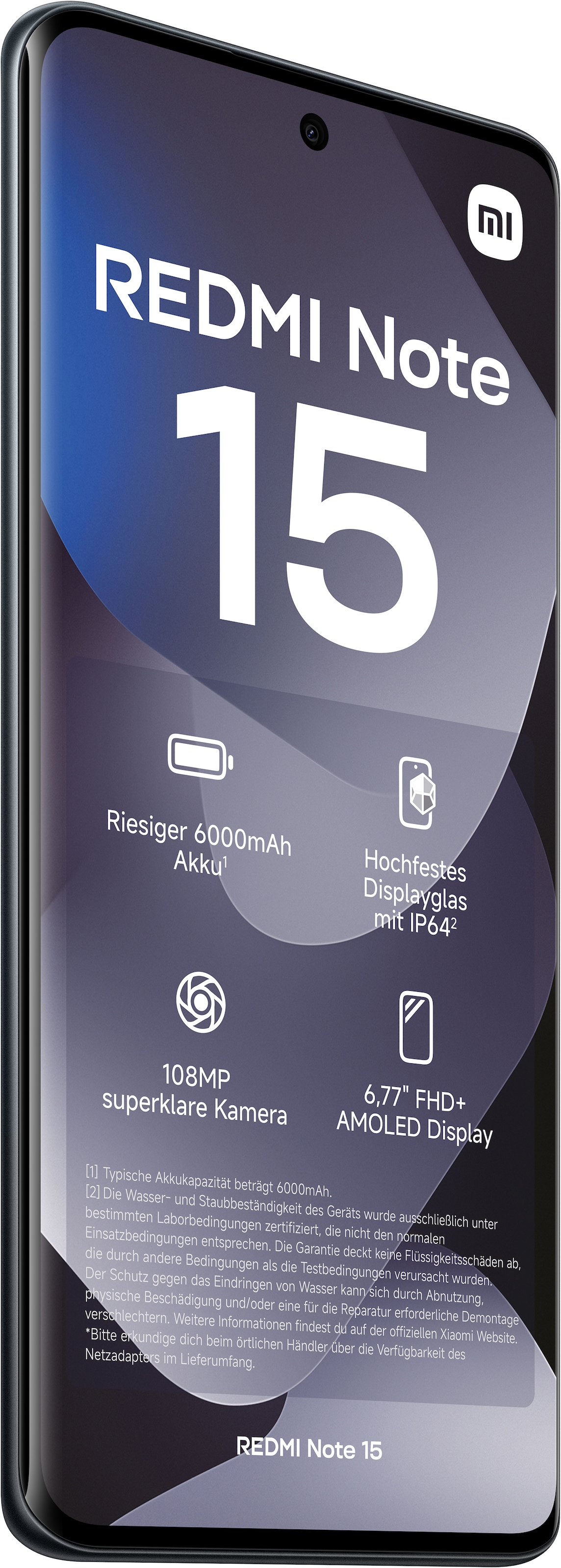 Xiaomi Smartphone »Redmi Note 15 6+128« black