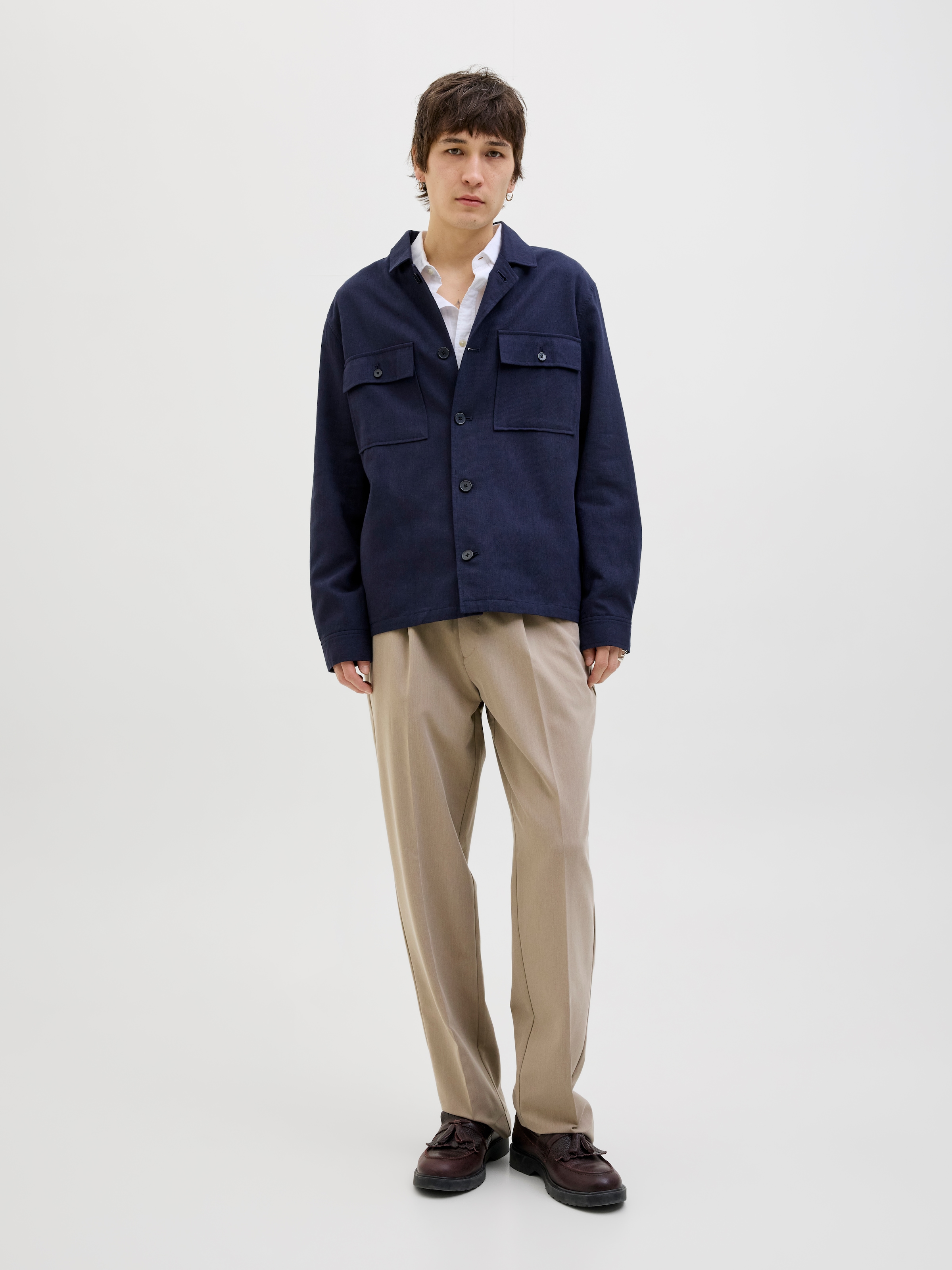 Jack & Jones Chinohose »JPRCCKARL JJCAMERON PLEATED CHINO NOOS«