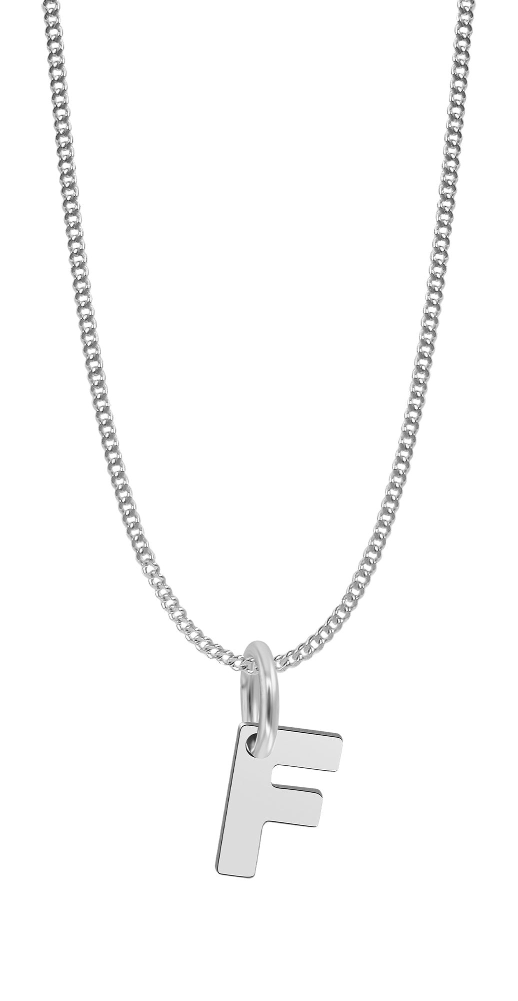 Adelia´s Buchstabenanhänger »Unisex Anhänger ¿ Buchstabe N Buchstabenanhänger aus 925 Silber«