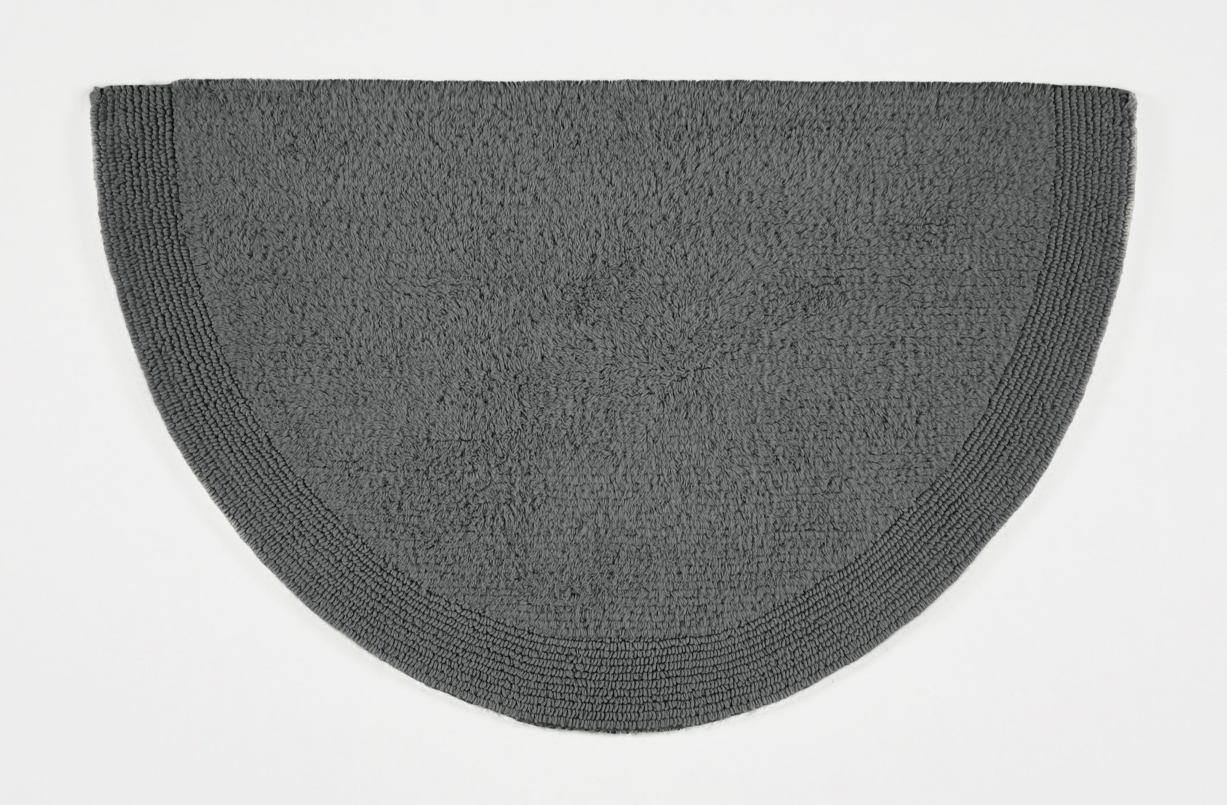 my home Badematte »Kapra, Badvorleger, Badezimmer Teppich«, beidseitig nutzbar-fußbodenheizungsgeeignet-strapazierfähig, mit Bordüre, Badteppich, Badematte, Baumwolle