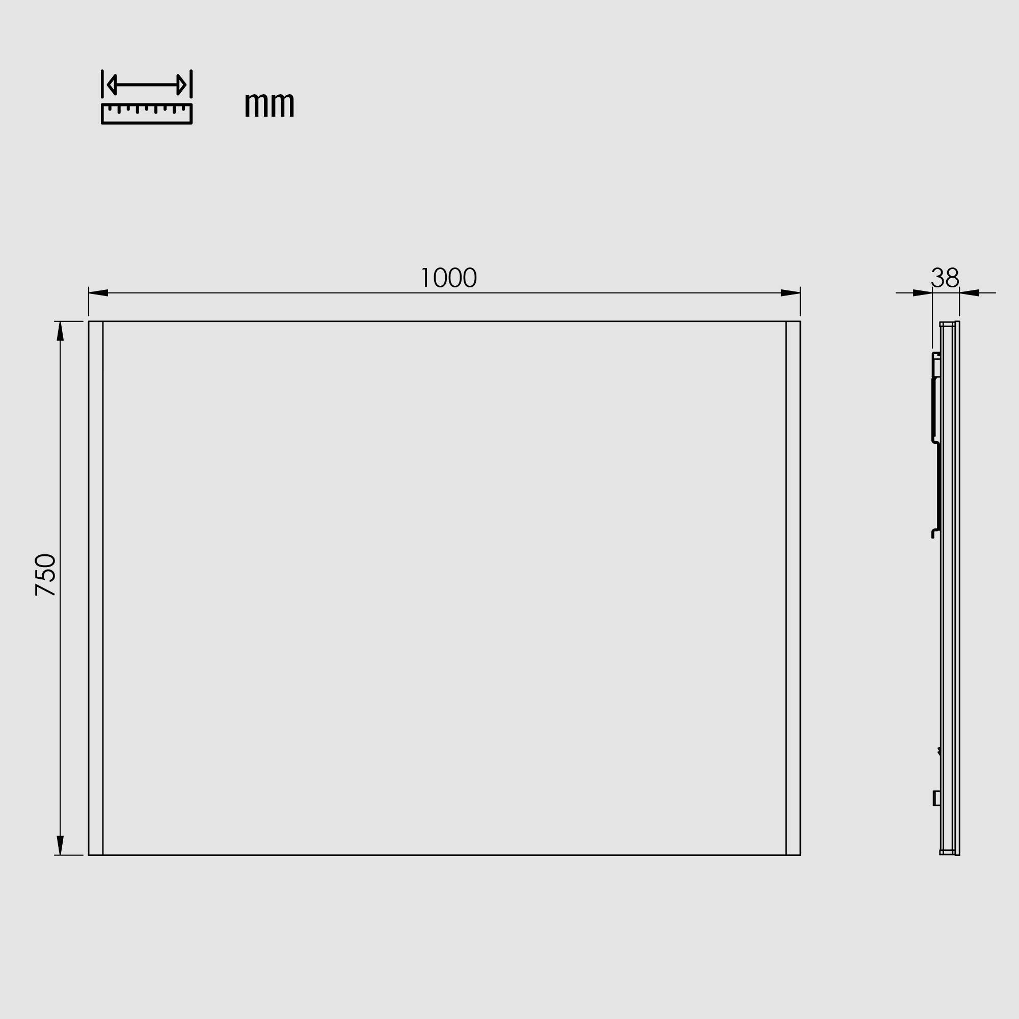 Loevschall Badspiegel »Lago, Spiegel Bundle inkl. Schminkspiegel, Badezimmerspiegel«, x5 Kosmetikspiegel, LED Beleuchtung, Einstellbar, Dänisches Design