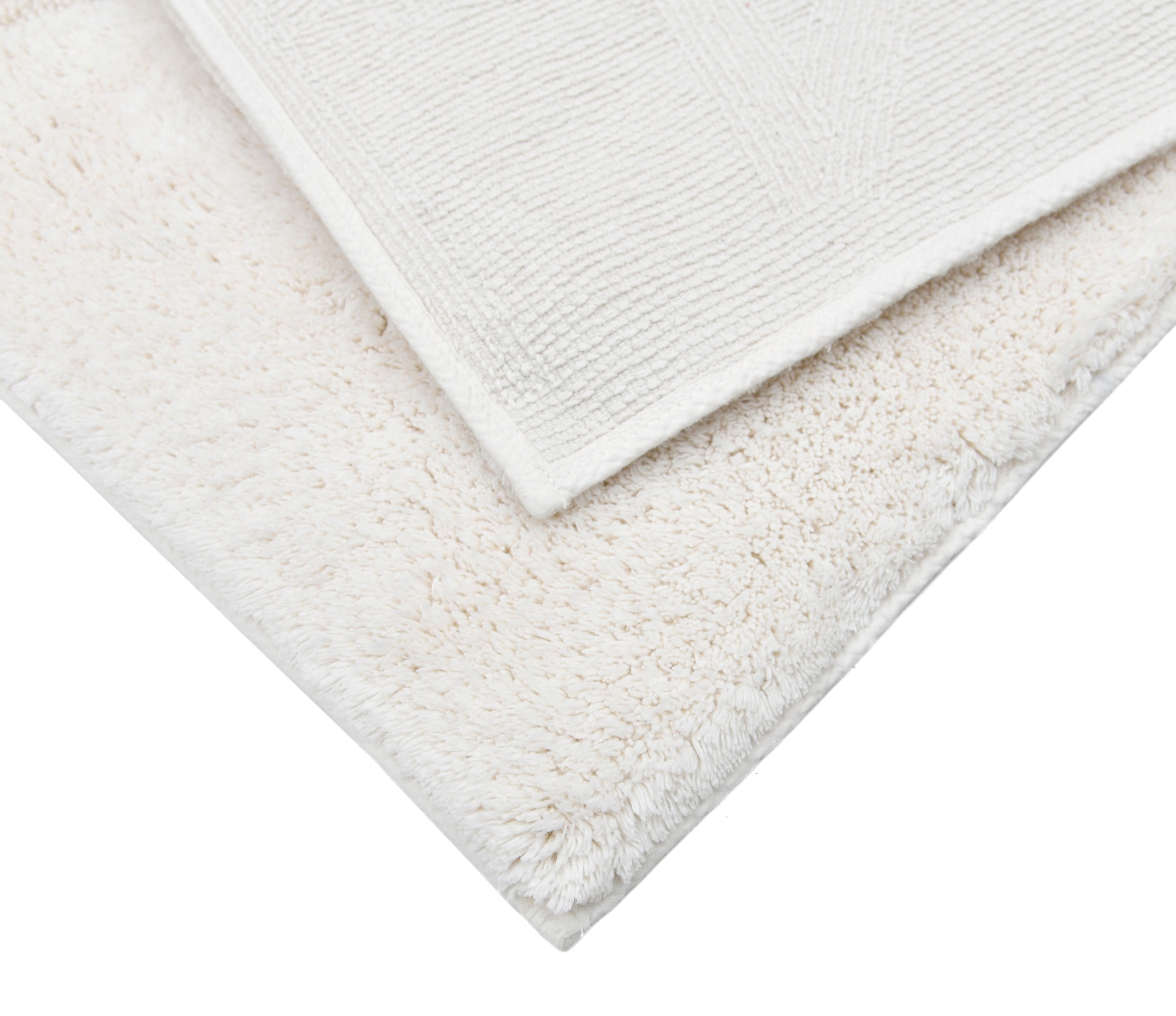 OTTO home Badematte »Marie, Badvorleger, Badezimmer Teppich« Höhe 13 mm rutschhemmend beschichtet fußbodenheizungsgeeignet | strapazierfähig Badteppich, Stern Motiv, Hoch-Tief-Struktur, auch als Set