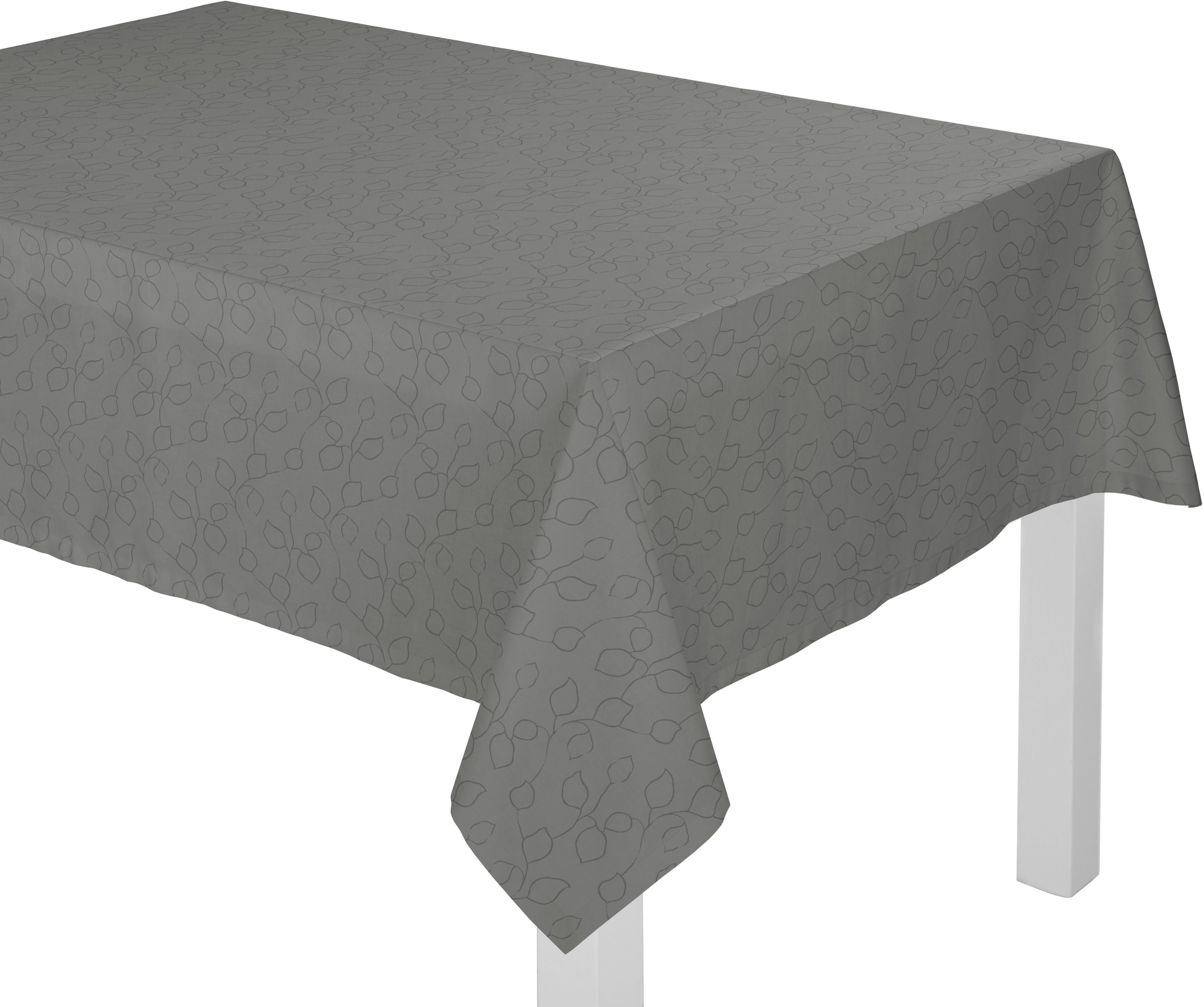 Wirth Tischdecke »Westport«, (1 St.), Made in Germany, Jacquard Dekostoff, Blatt-Design, Pflegeleicht