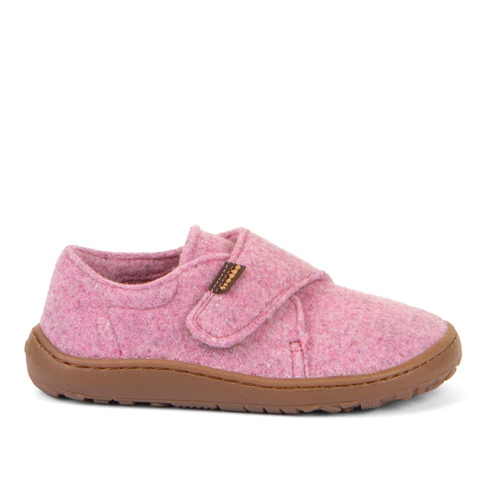 froddo® Hausschuh »BAREFOOT WOOLY«  barfoot Klettschuh für zu Hause, Kindergartenschuh mit Wollfutter