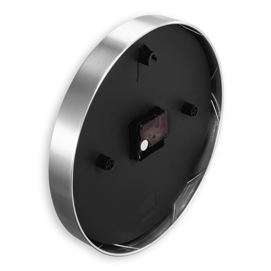 Hama Funkwanduhr »Funkuhr "Fidschi", ohne Ticken, Ø 30 cm, Aluminium« geräuscharm