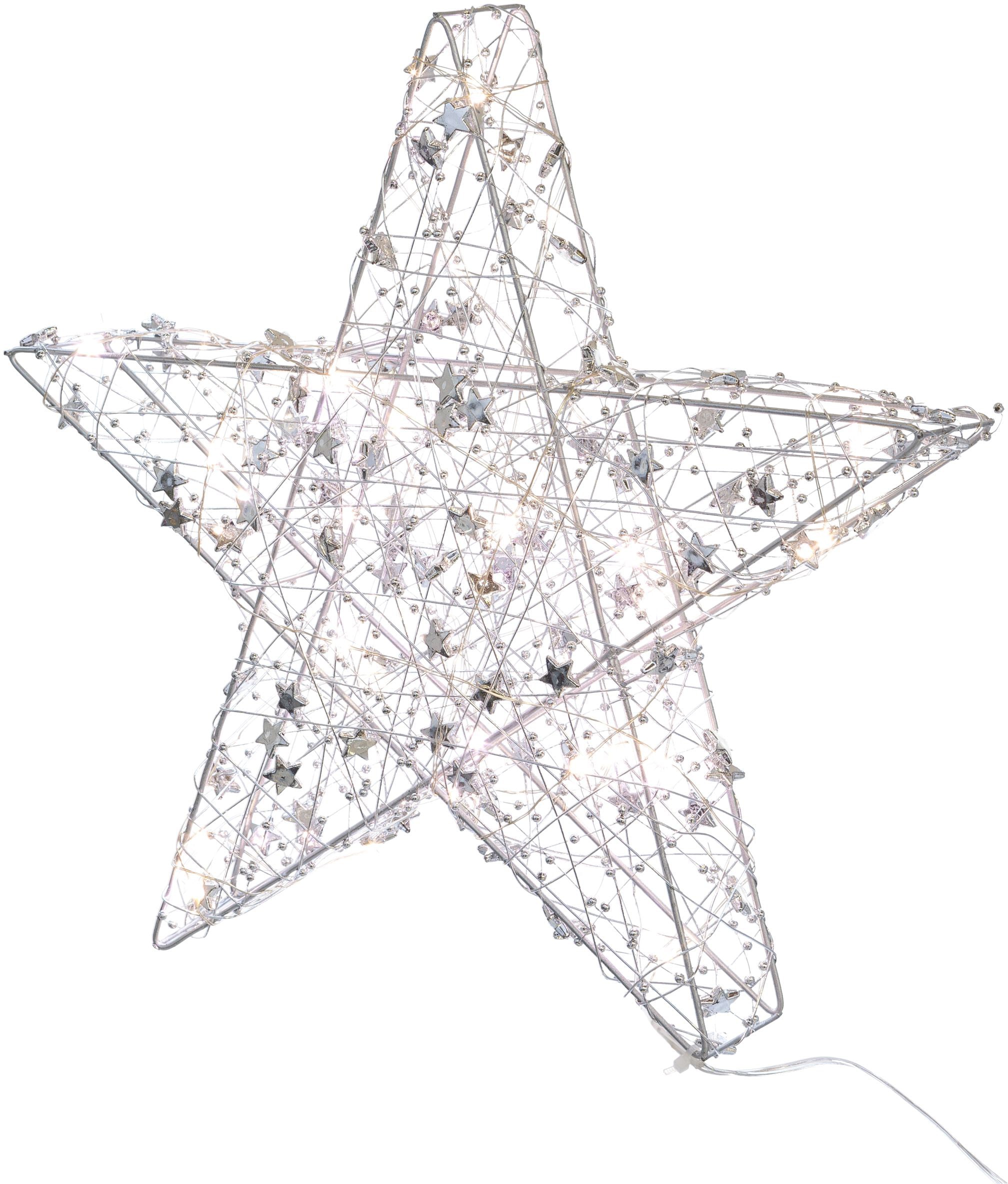 LED\'s, cm, bei kaufen 30 »Weihnachtsstern, Timerfunktion Stern mit 30 mit OTTO LED light Draht, Weihnachtsdeko«, aus Ø Creativ