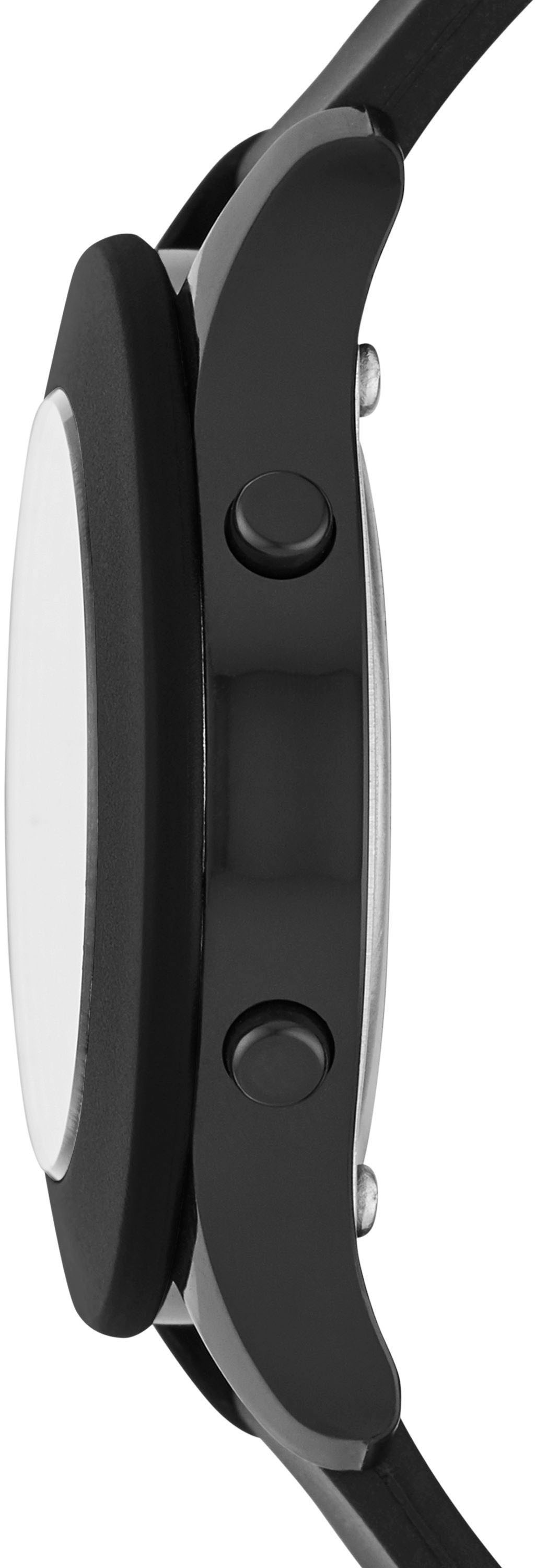 Skechers Chronograph »ROSENCRANS«, Quarzuhr, Armbanduhr, Damenuhr, Silikonarmband, digital, Stoppfunktion