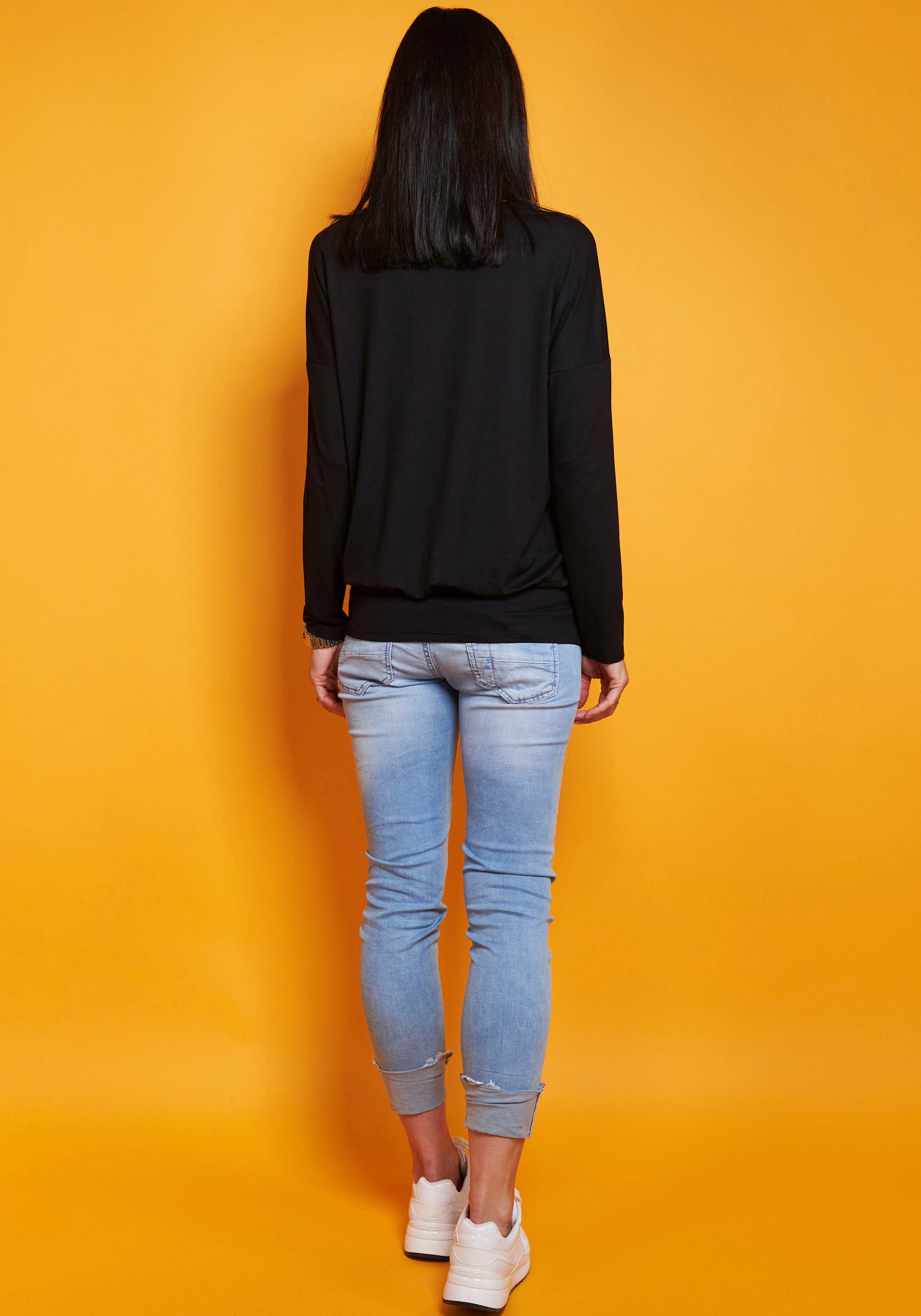 Seidel Moden Langarmshirt, mit langen Ärmeln, MADE IN GERMANY