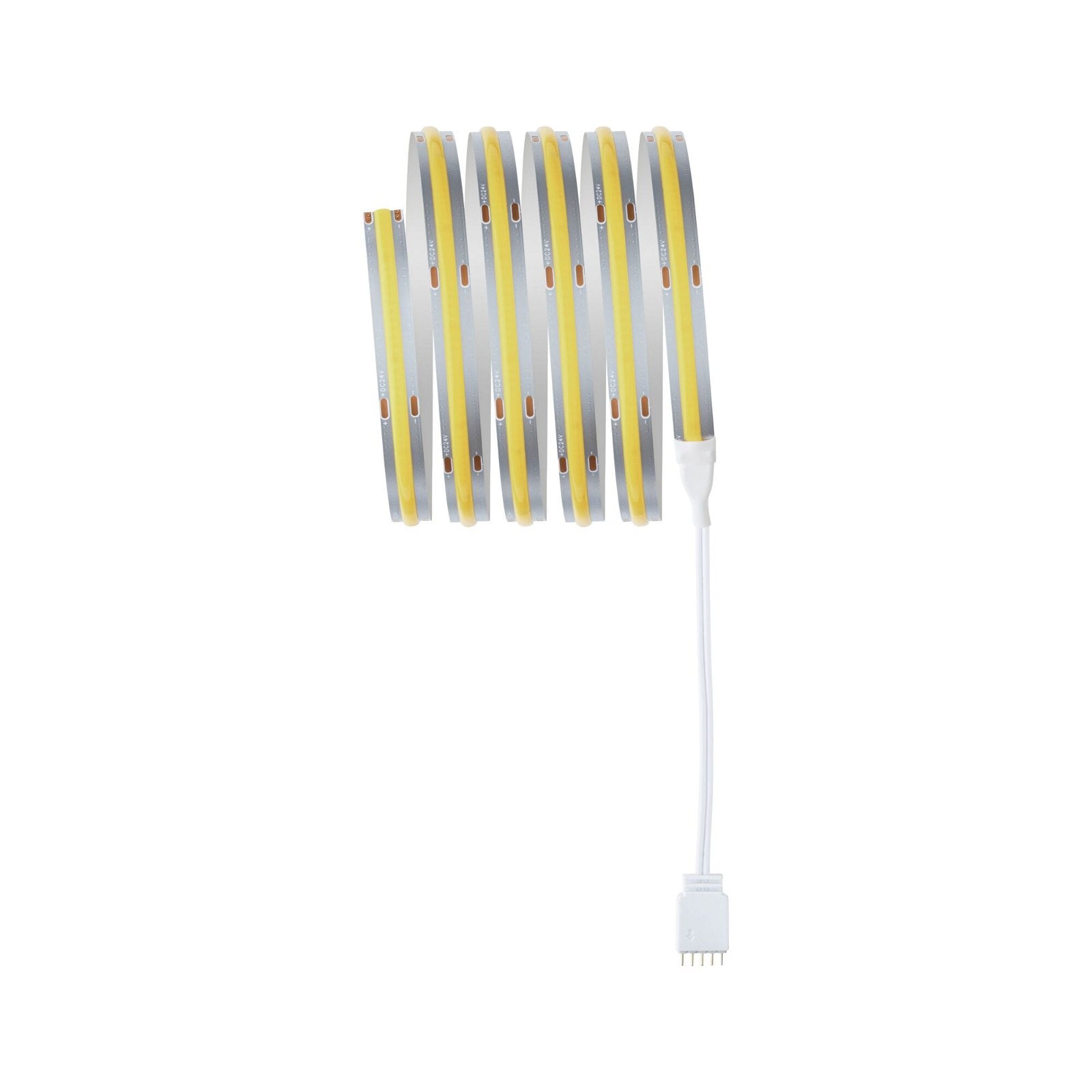 Paulmann LED-Streifen »MaxLED 1000 Basis Set 1,5m Daylight 18W 230/24V silber Kunststoff«, 1 St.-flammig, Full-Line COB 6500K