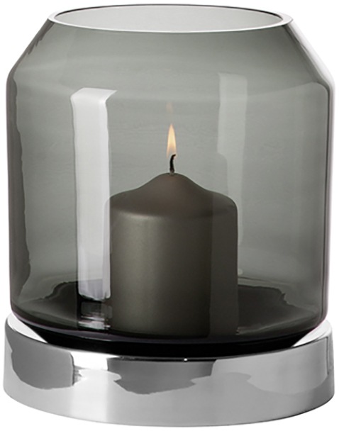 Fink Windlicht »ORELIA« aus mundgeblasenem Glas in bunt, Größe B/H/T: 23 cm