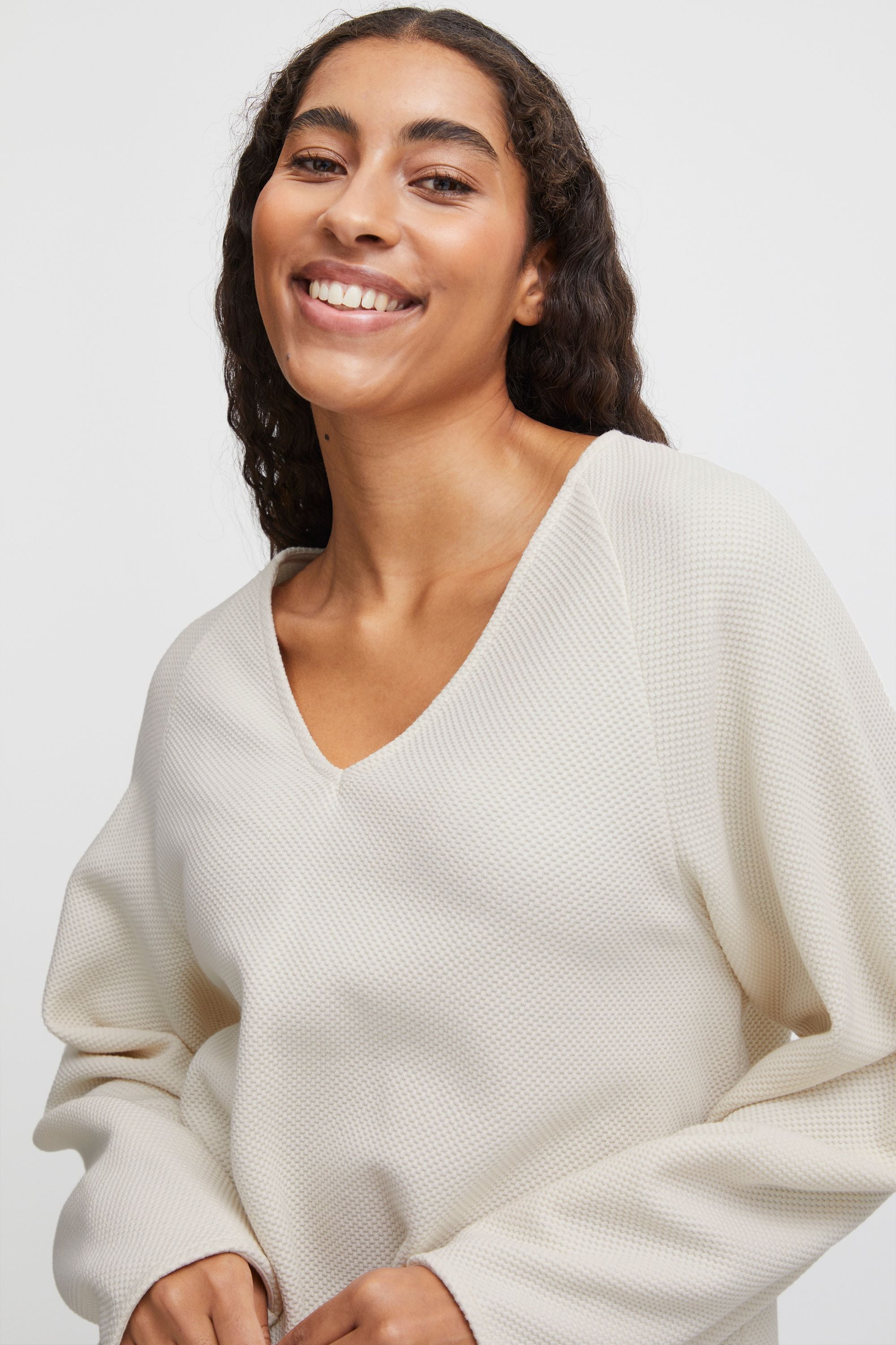 b.young Strickfleece-Pullover »Strickpullover BYRomo«
