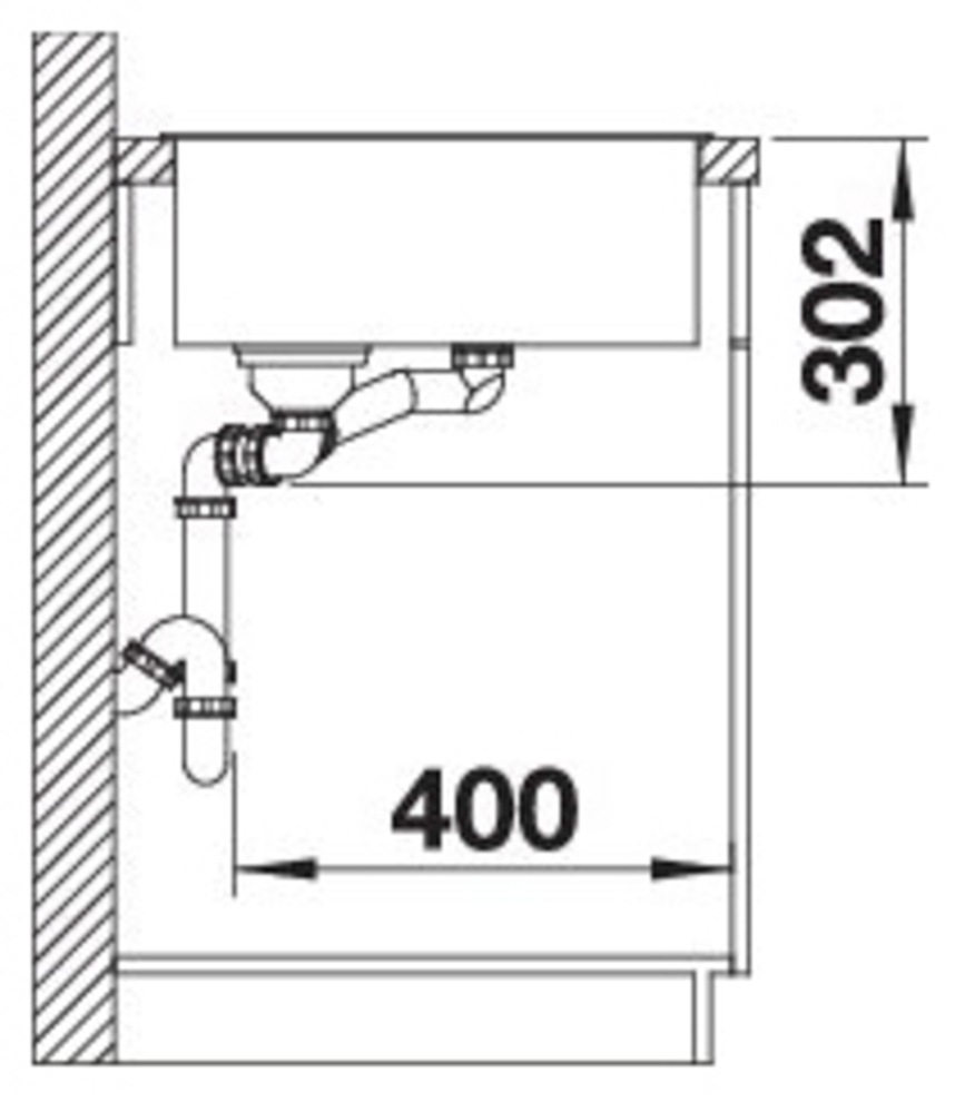 Blanco Granitspüle »AXIA III 6 S« 1 Stk. tlg. inklusive gratis Glasschneidebrett und Edelstahl-Schale