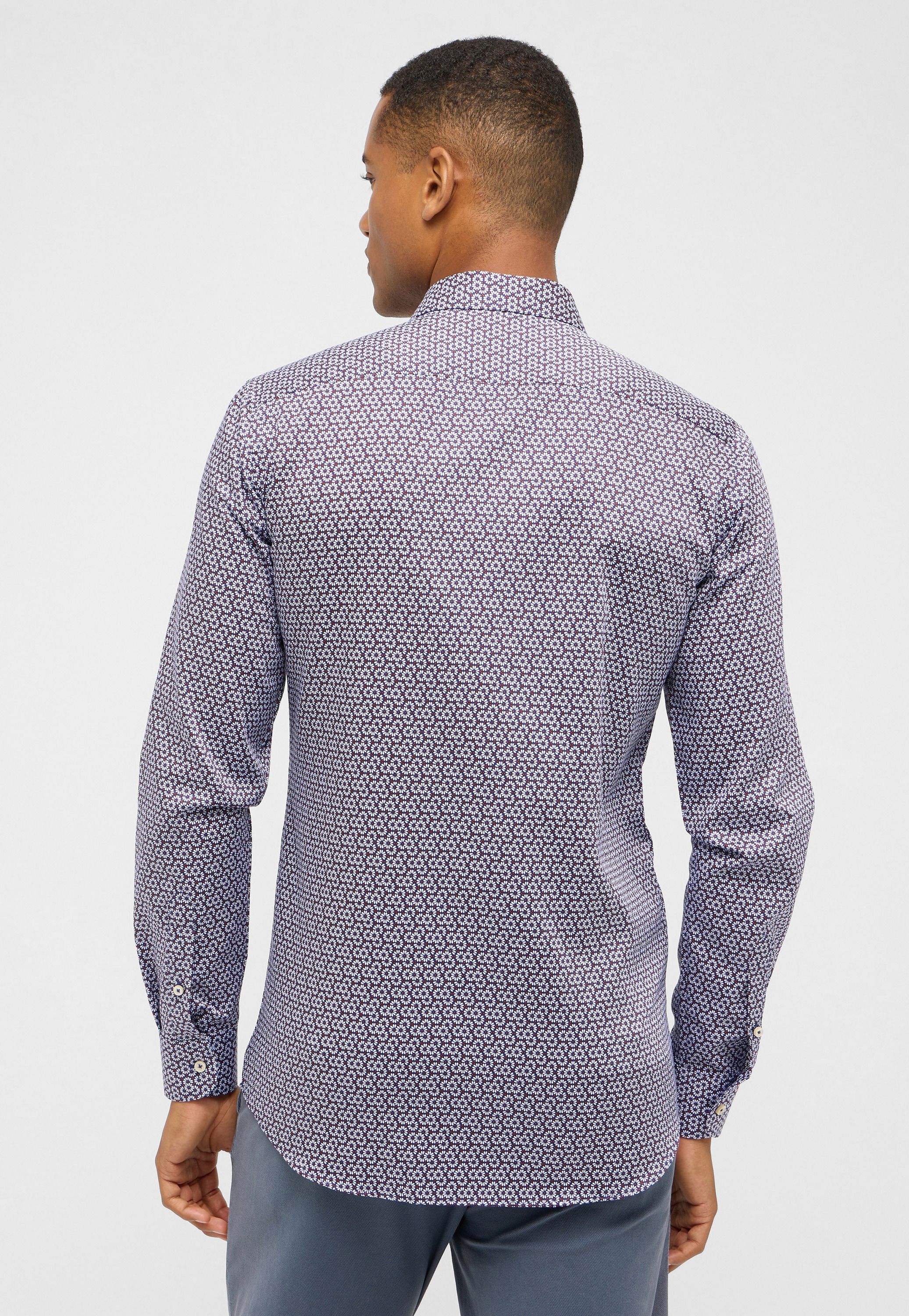 Eterna Langarmhemd »SLIM FIT« NON IRON (bügelfrei)