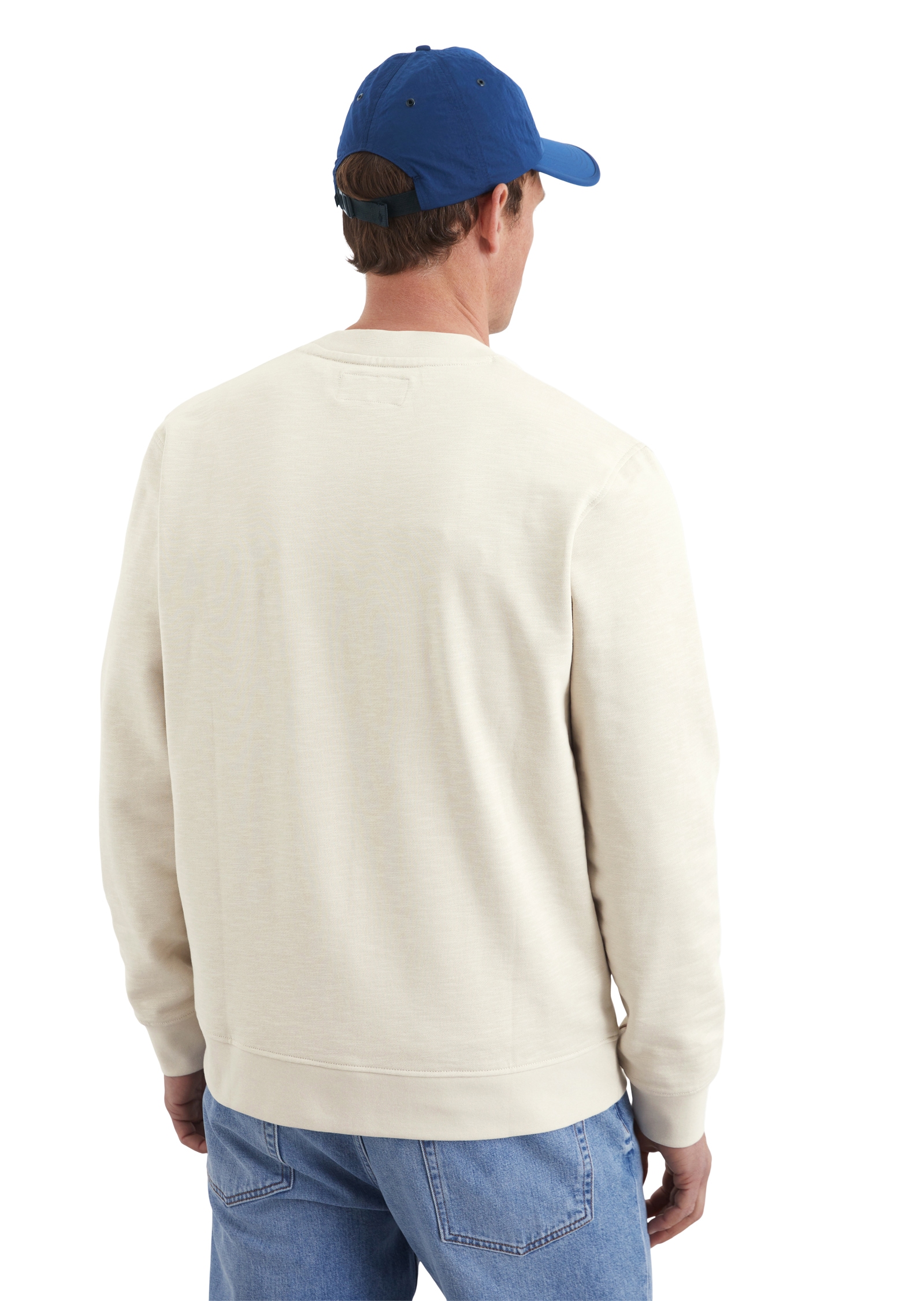 Marc O'Polo Sweatshirt, mit leicht unregelmäßiger Slub-Sweat-Struktur