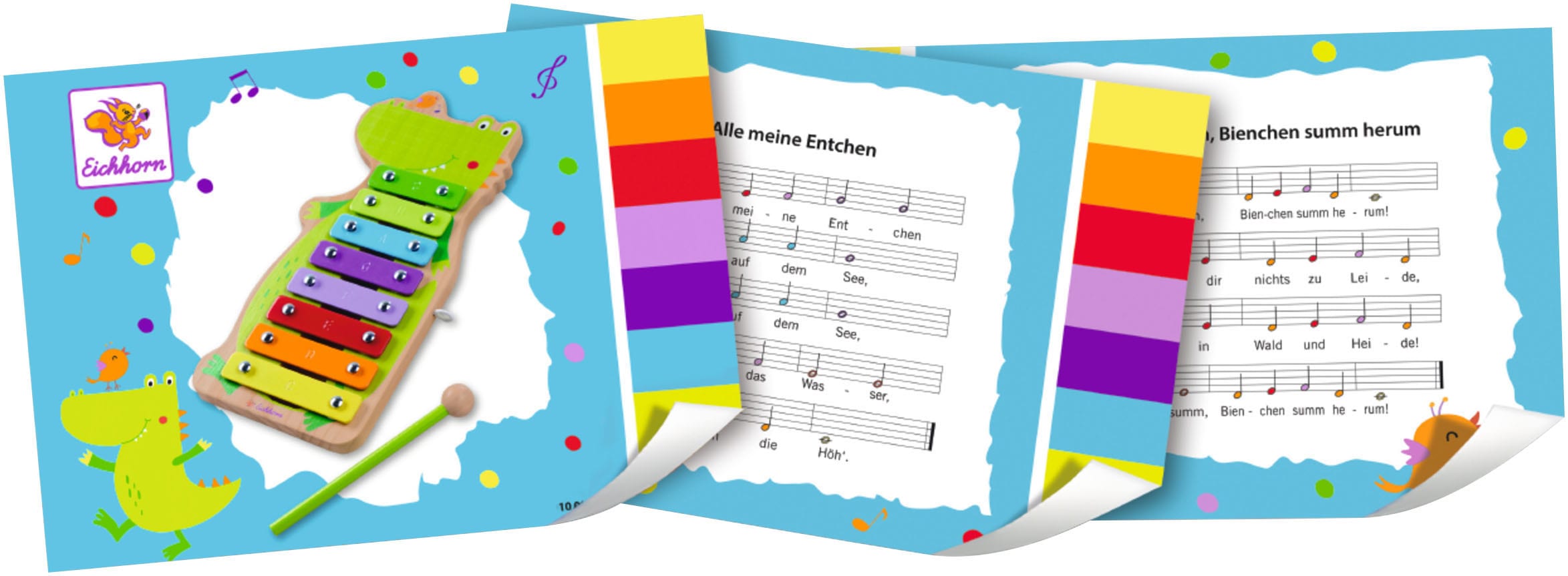 Eichhorn Spielzeug-Musikinstrument »Musik Xylophon«