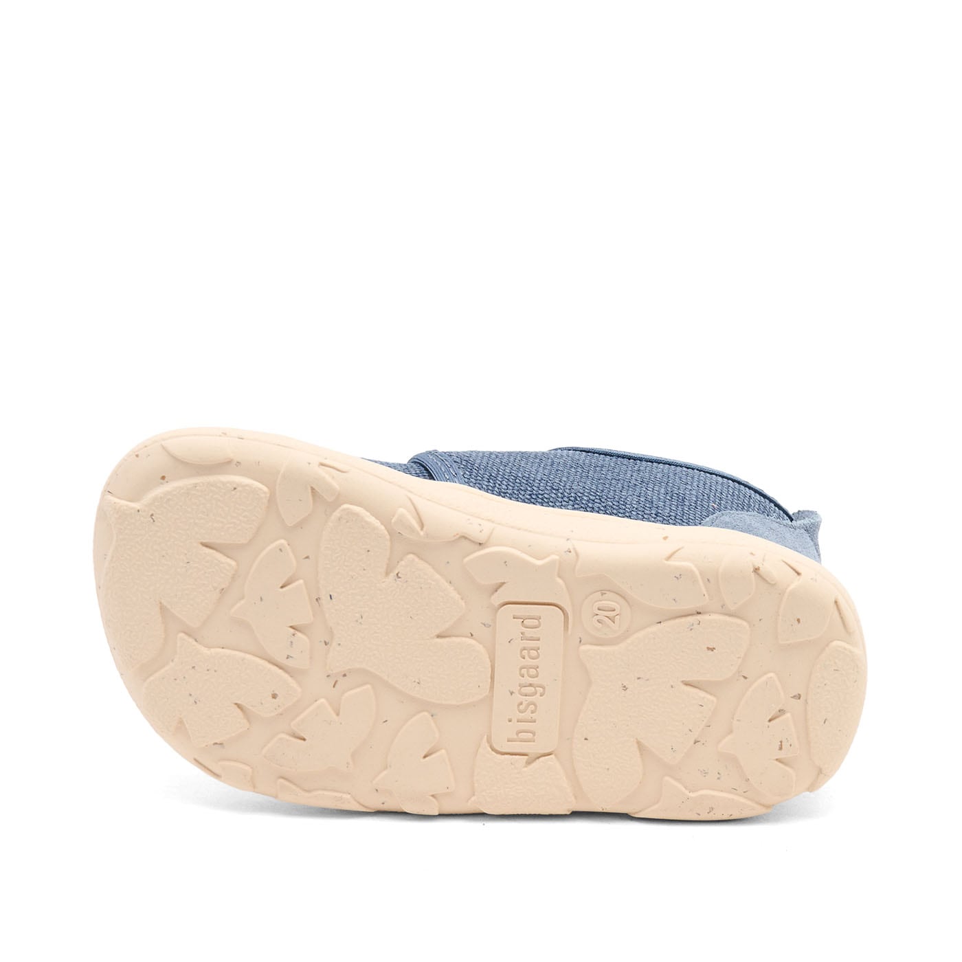 Bisgaard Hausschuh »barefoot basic«  Klettschuh mit Stickerei, Größenschablone zum Download