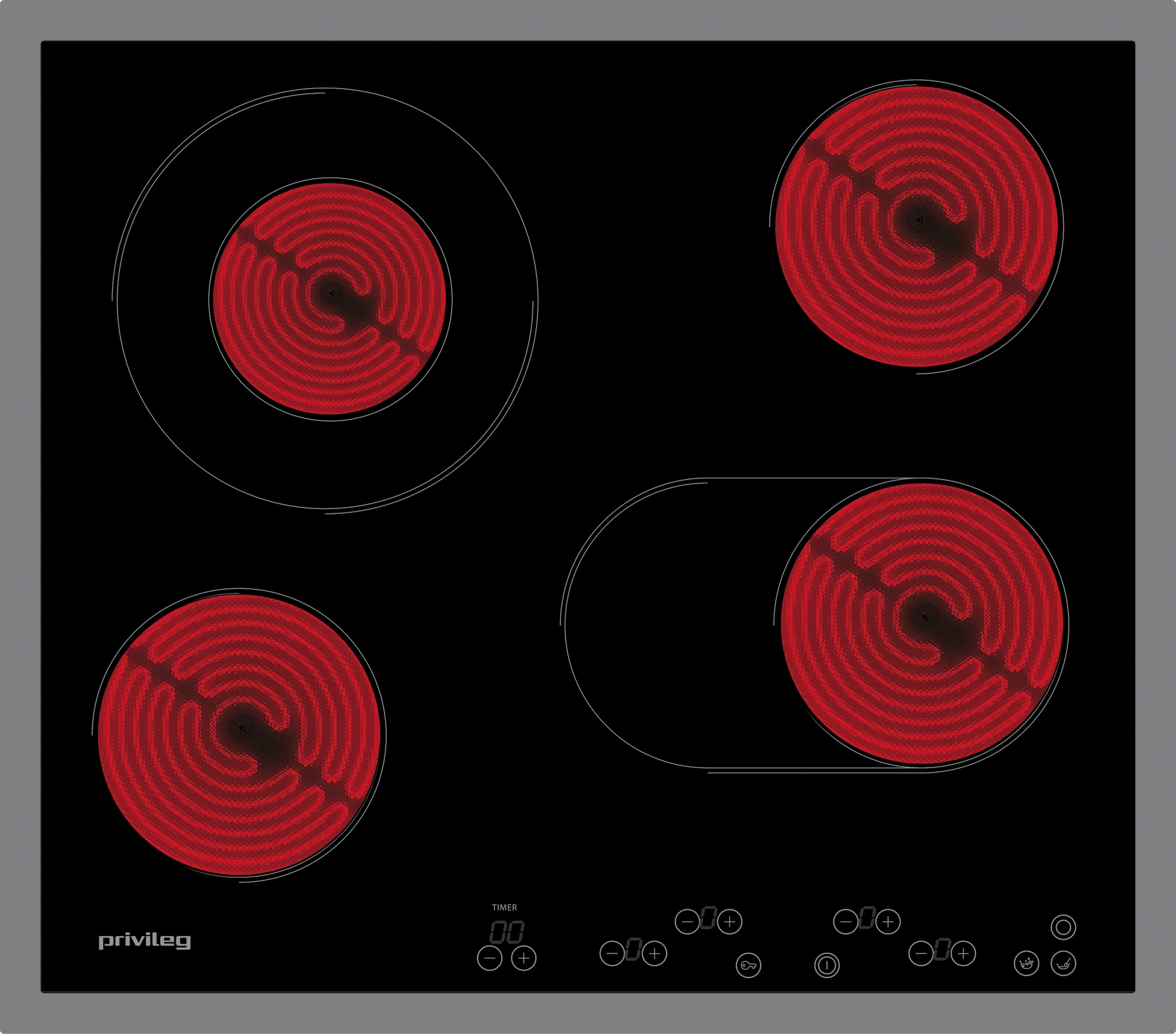 Privileg Backofen-Set »PBB52HR0K«, Hydrolyse