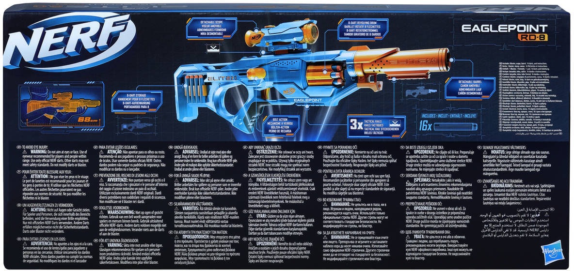 Hasbro Blaster »Nerf Elite 2.0 Eaglepoint RD-8«