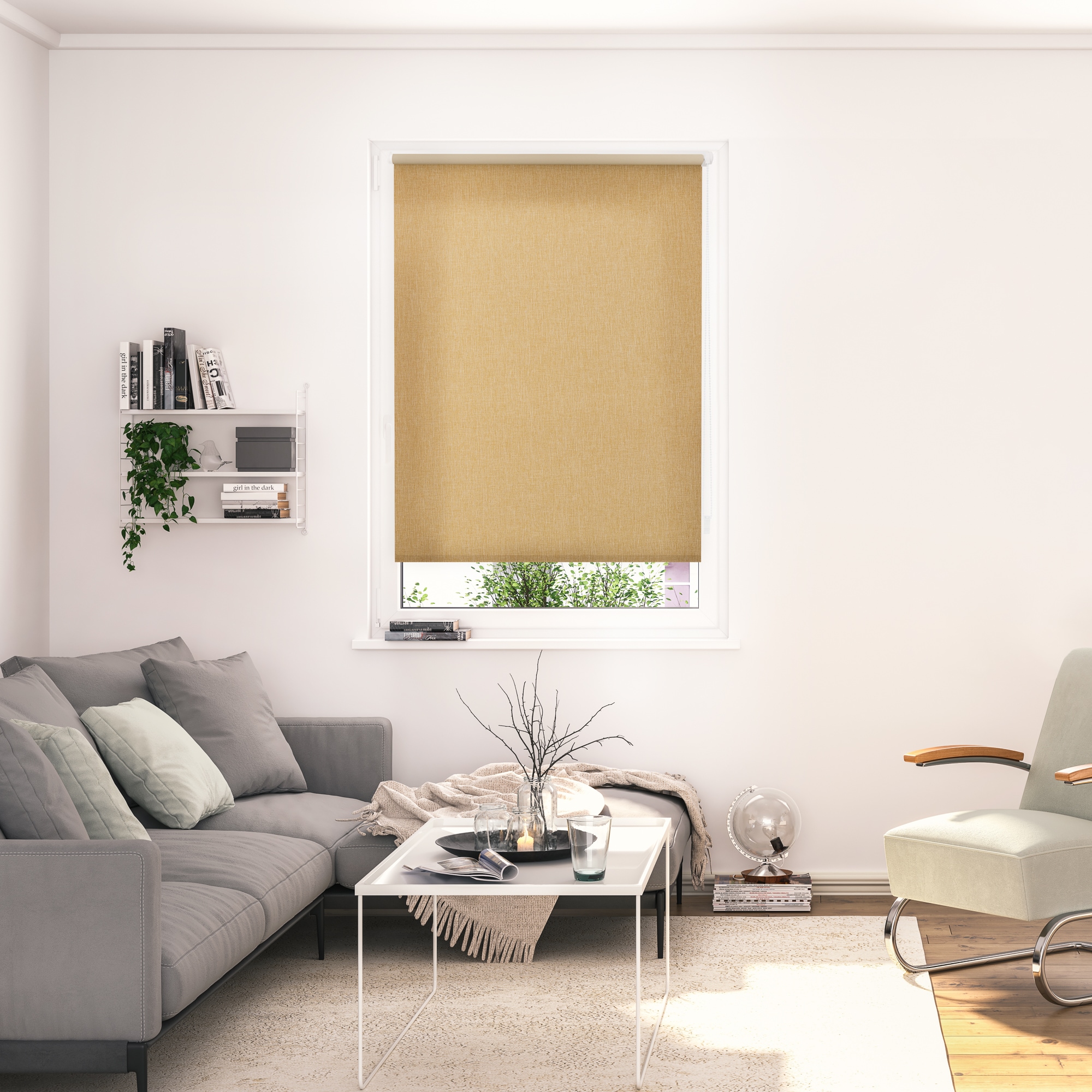 LICHTBLICK ORIGINAL Rollo »Klemmfix, ohne Bohren«, blickdicht, Hitzeschutz-energiesparend-Wärmedämmung-Sichtschutz, mit Bohren/ohne Bohren, freihängend, Thermofunktion, Lichtdurchlässig, Klemmbar, Energiesparend