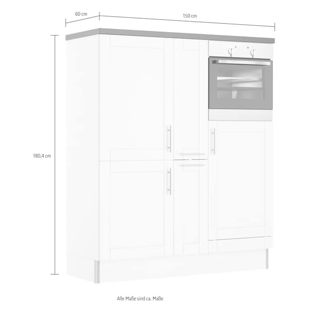 OPTIFIT Küche »Ahus«, Breite 150 cm,wahlweise mit  E-Geräten,Soft-Close-Funktion bestellen online bei OTTO