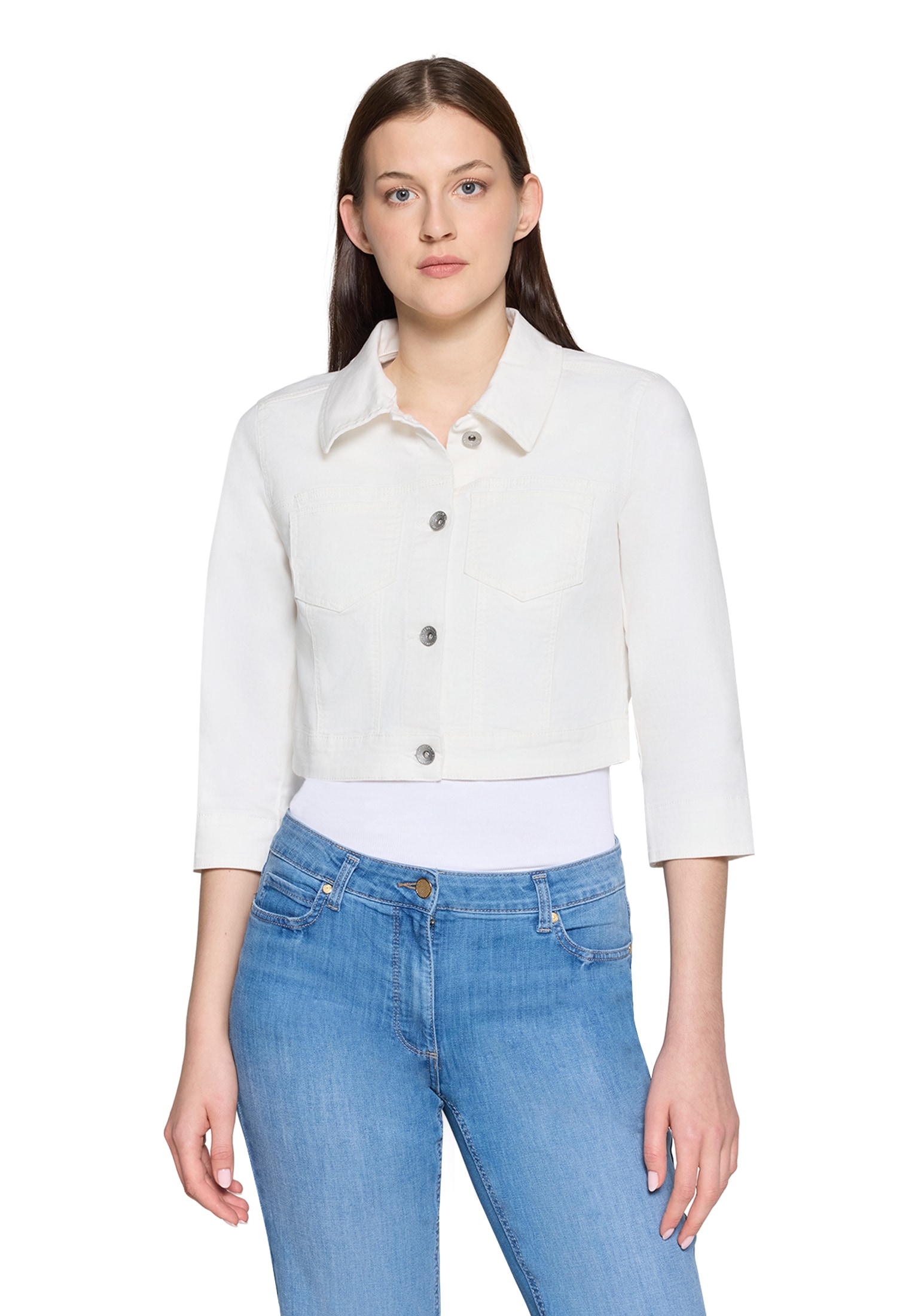 Betty Barclay Jeansblazer »Jeansjacke mit 3/4 Arm«
