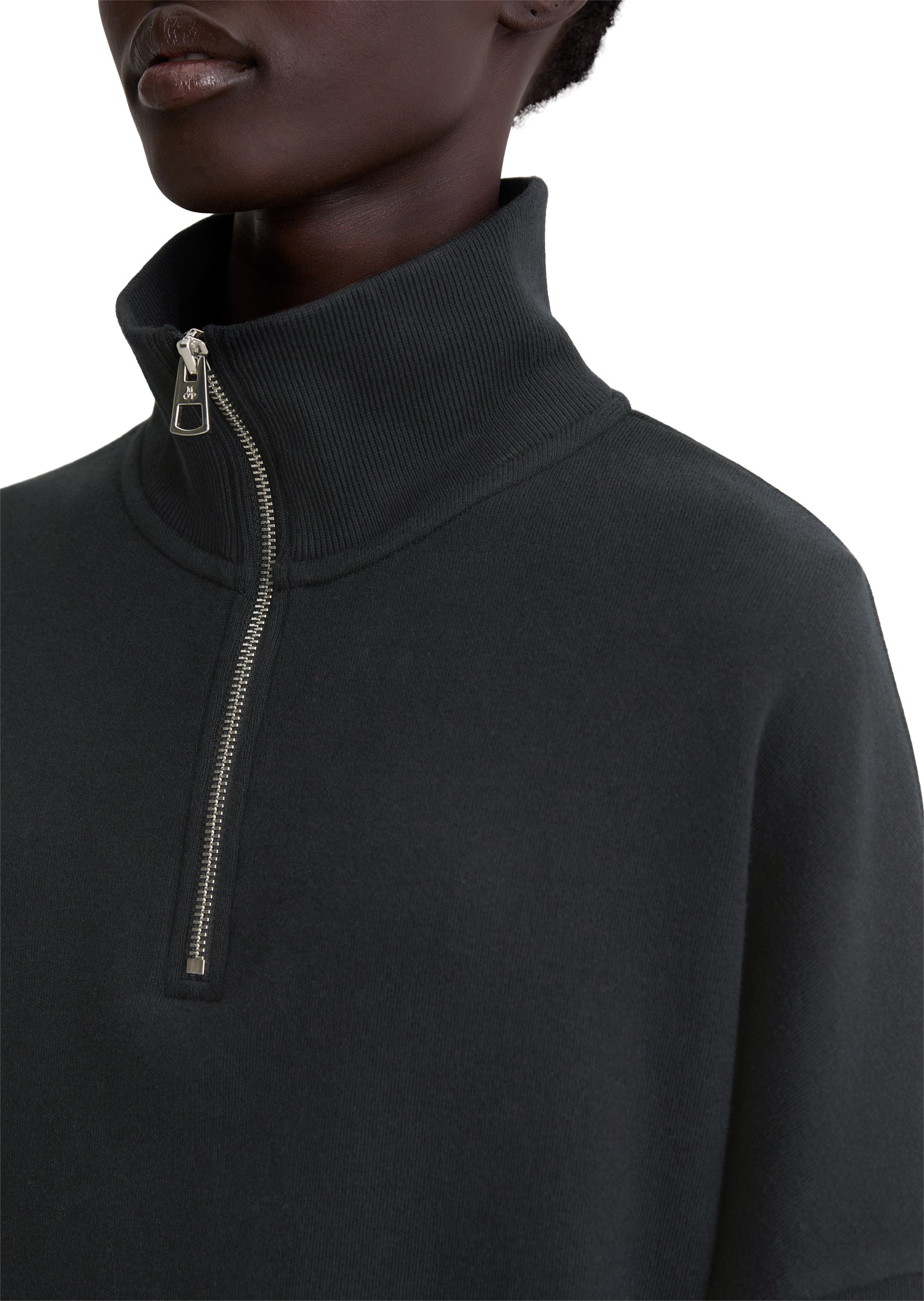 Marc O'Polo Sweatshirt , Half-Zip, relaxed fit, aus weichem Organic Cotton

